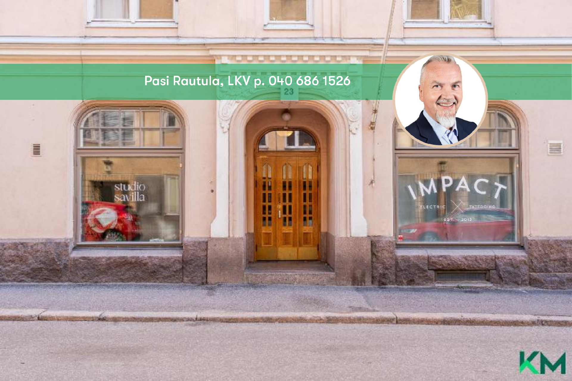 Merimiehenkatu 23, Punavuori, Helsinki