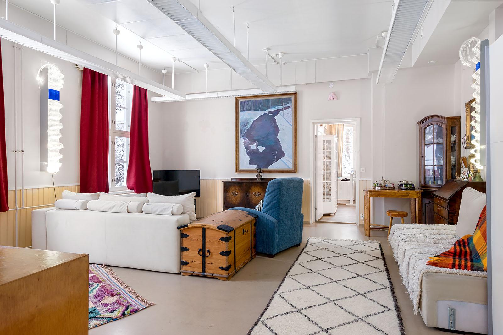 Asuintilojen olohuone