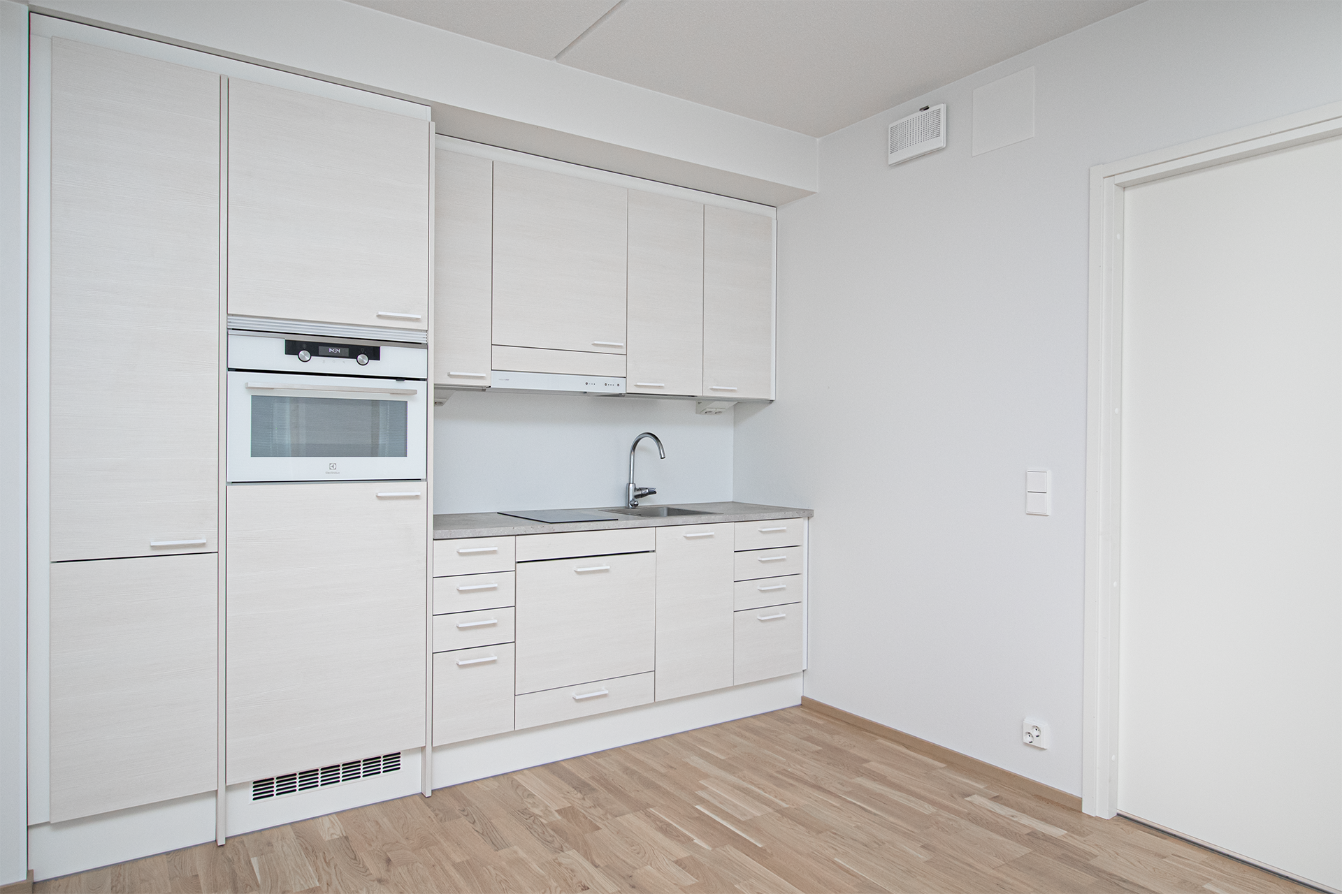 tehokas keittiö - kaikki tarpeellinen löytyy