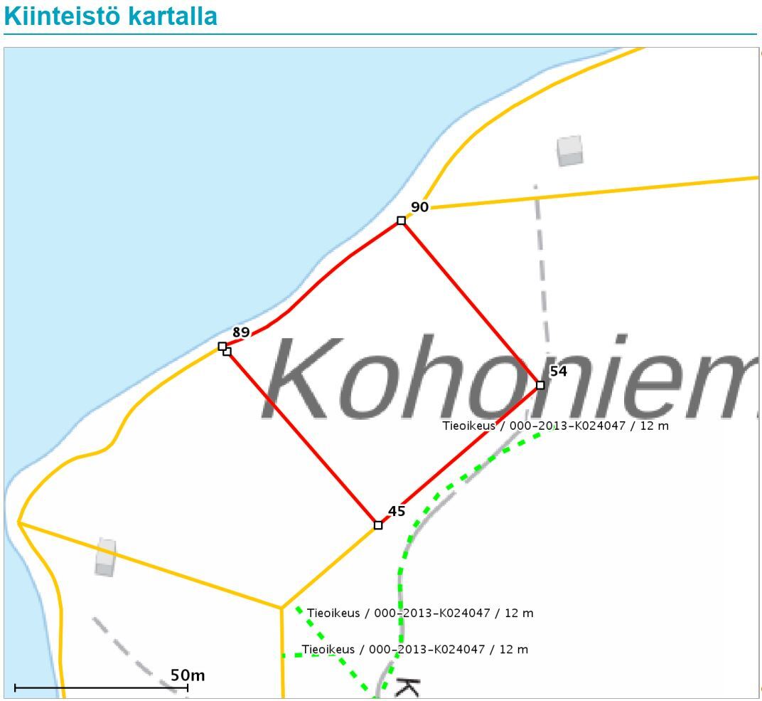 Asunnon pohjakuva