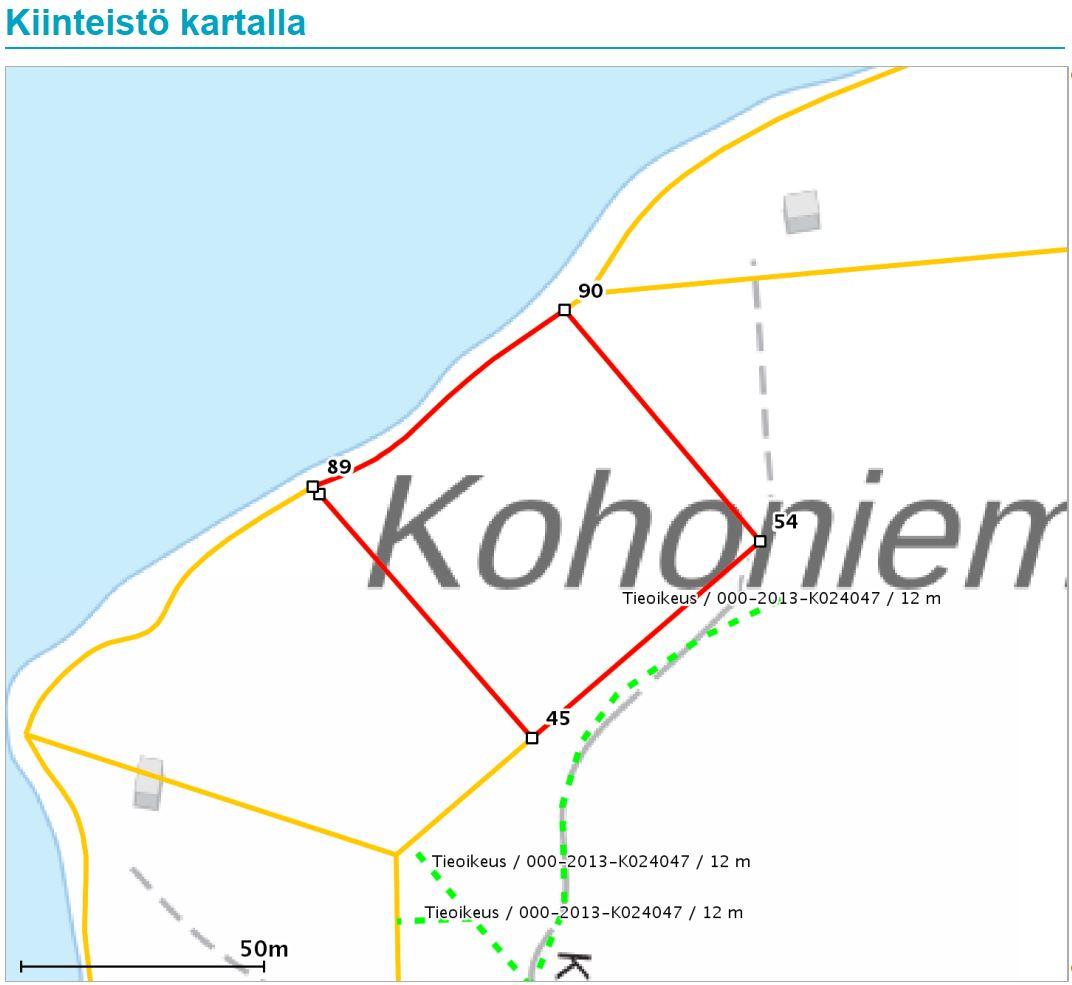 Asunnon pohjakuva