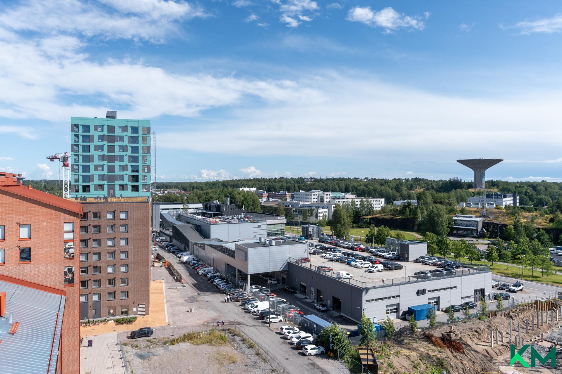 Näkymää kodin parvekkeelta