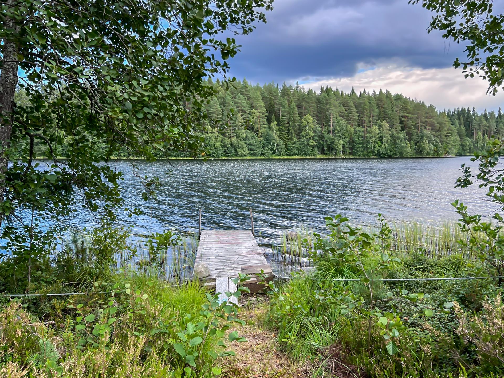 Pitkäjärven rannalla
