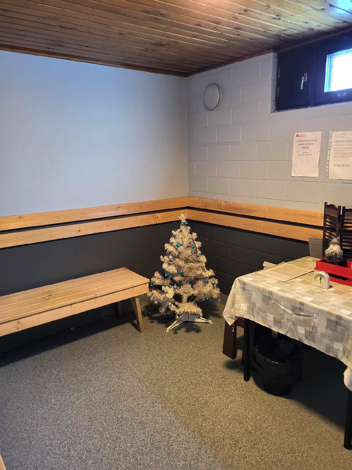 Taloyhtiön pukuhuone