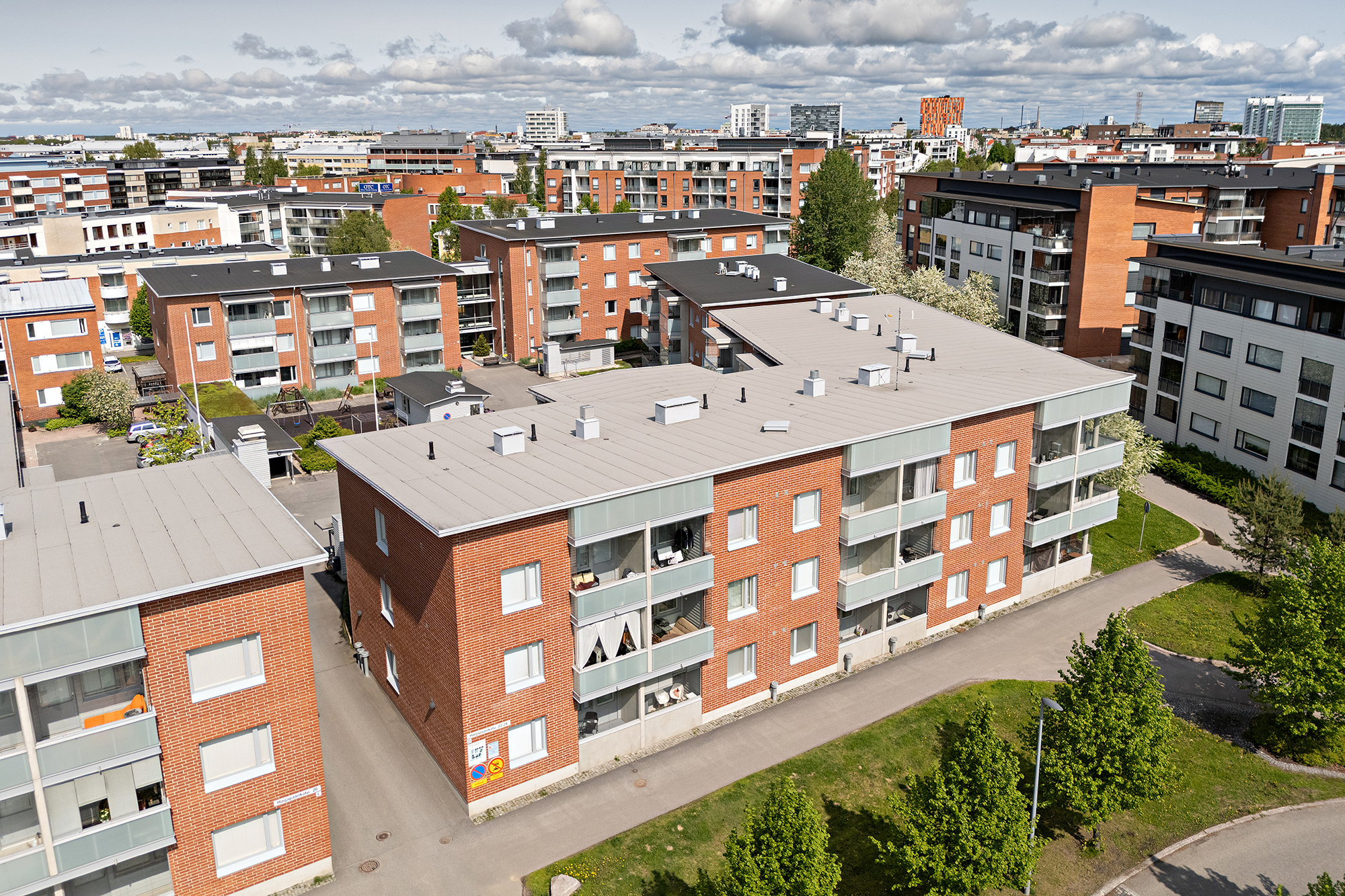 Harjapäänkatu 22-24, Etu-Lyötty, Oulu