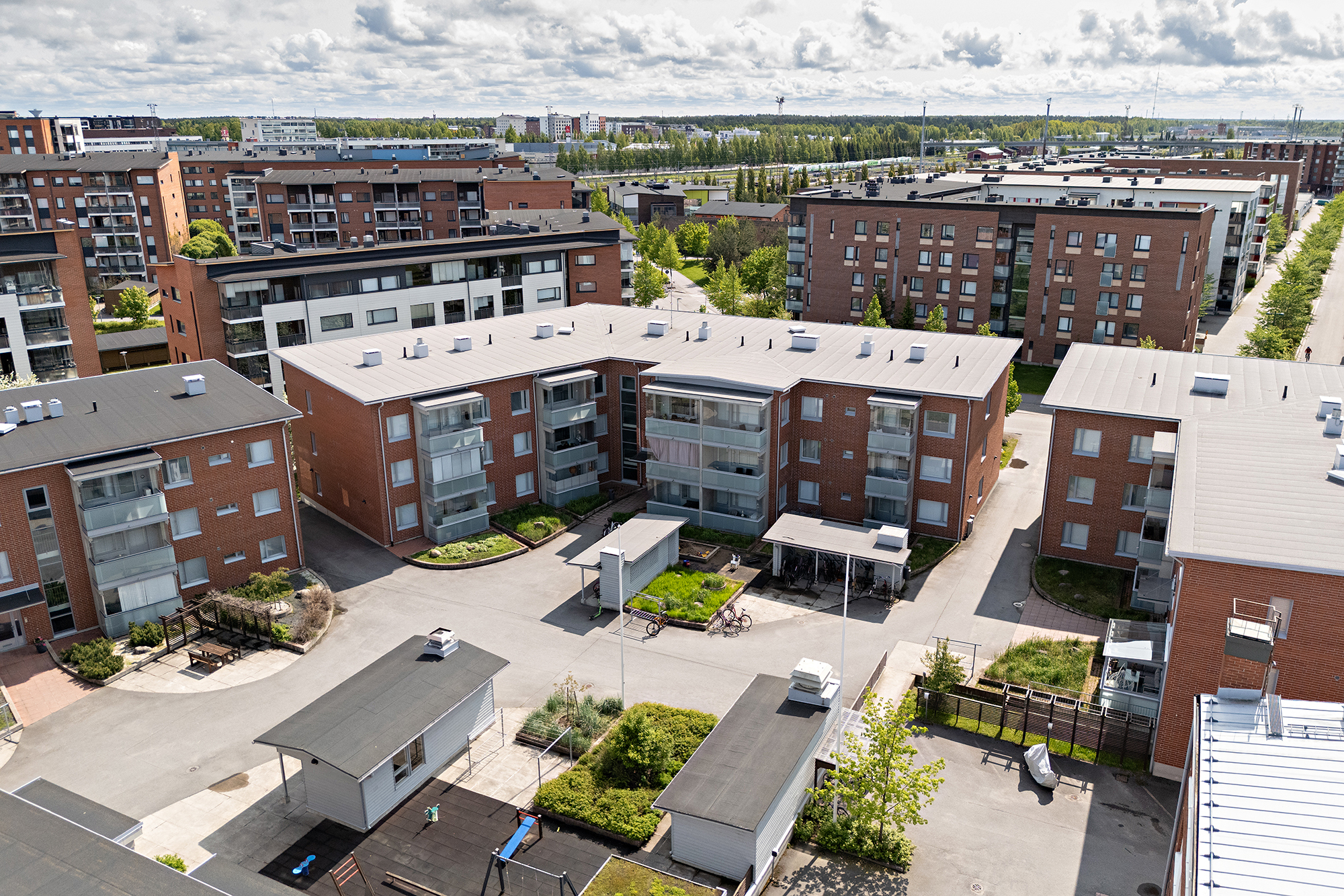 Harjapäänkatu 22-24, Etu-Lyötty, Oulu