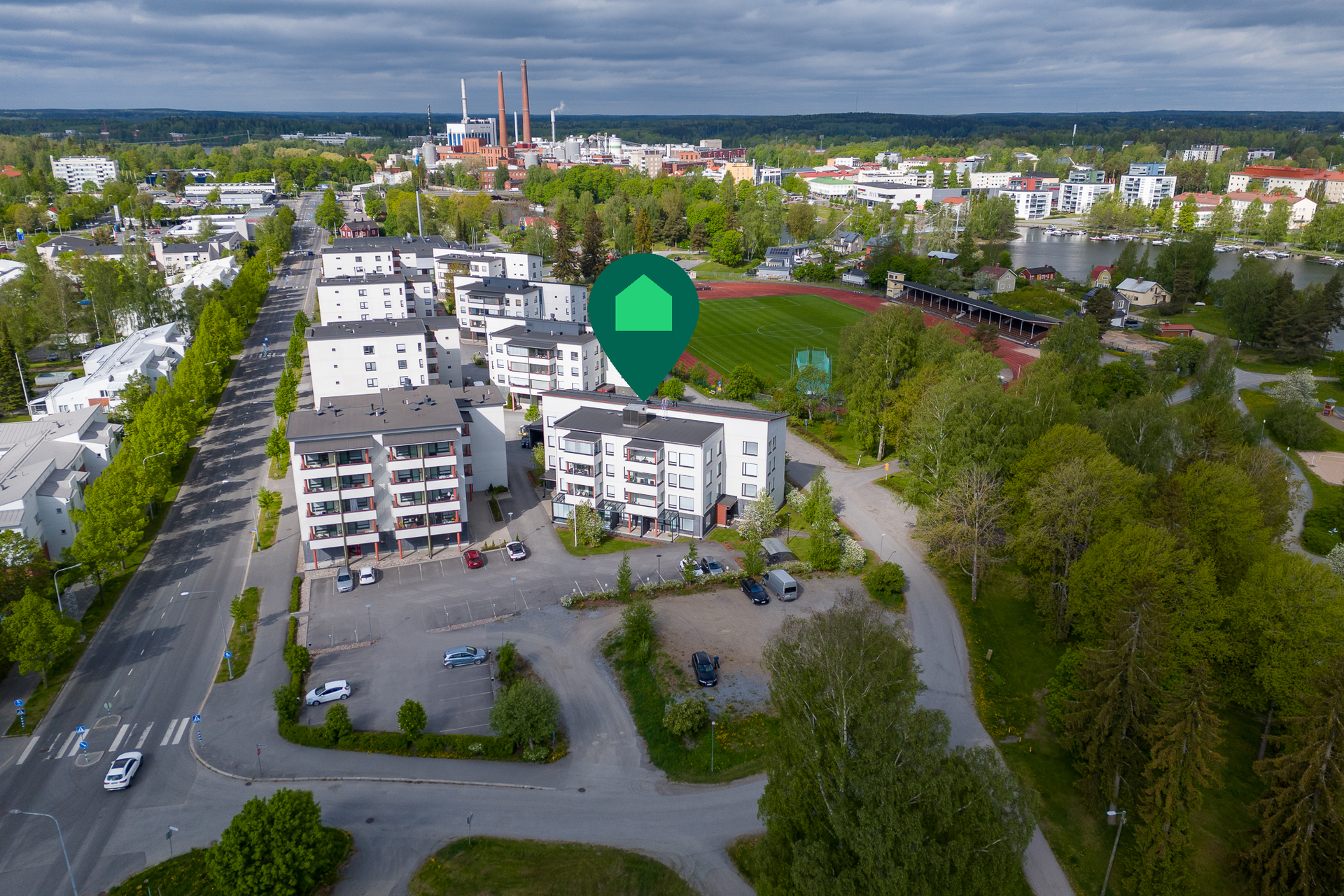 Apiankatu 15, Keskusta, Valkeakoski