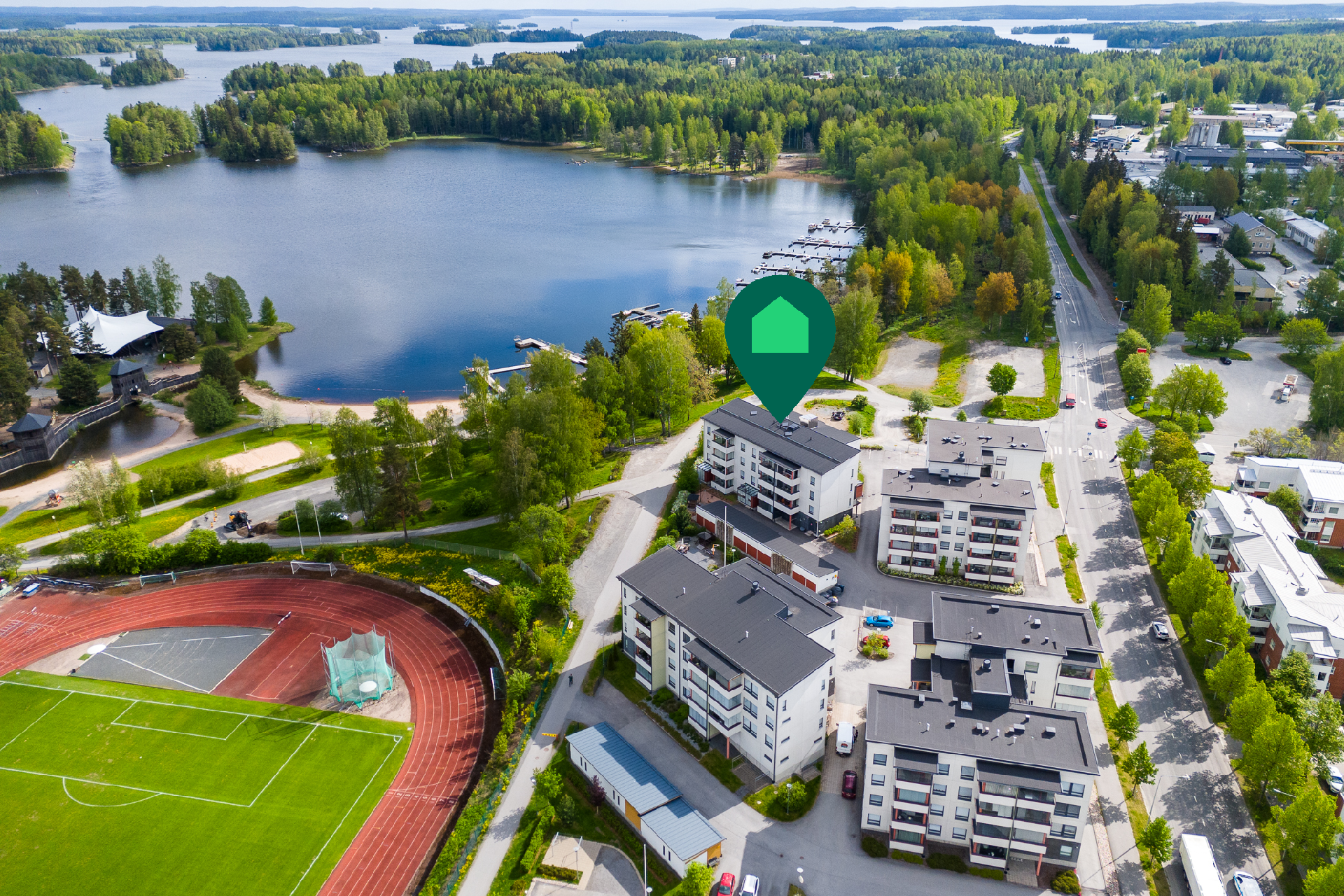 Apiankatu 15, Keskusta, Valkeakoski