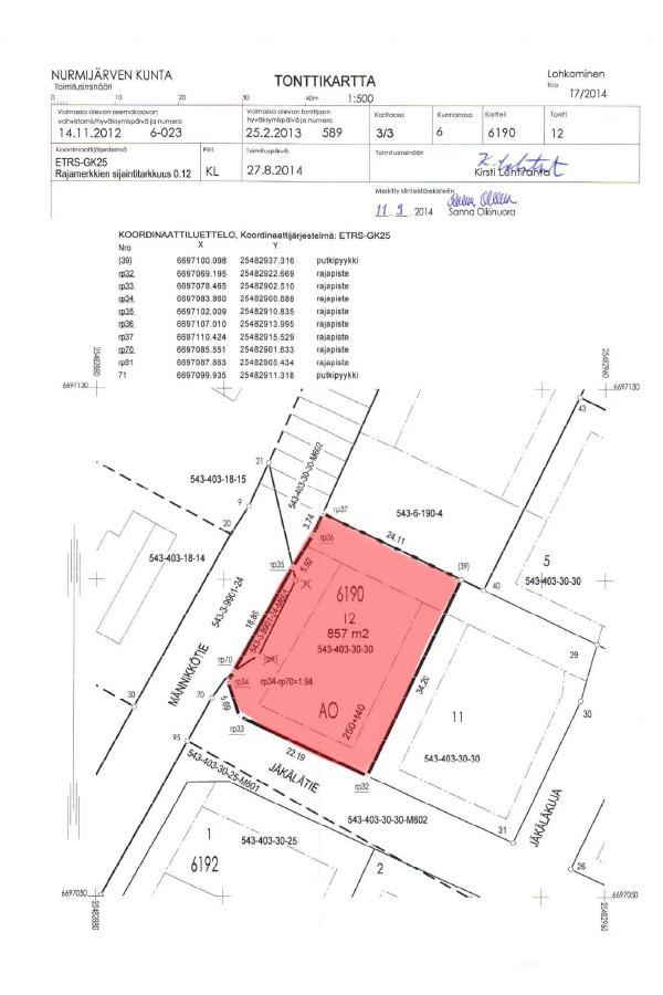 Jäkälätie K6190, Lepsämä, Nurmijärvi