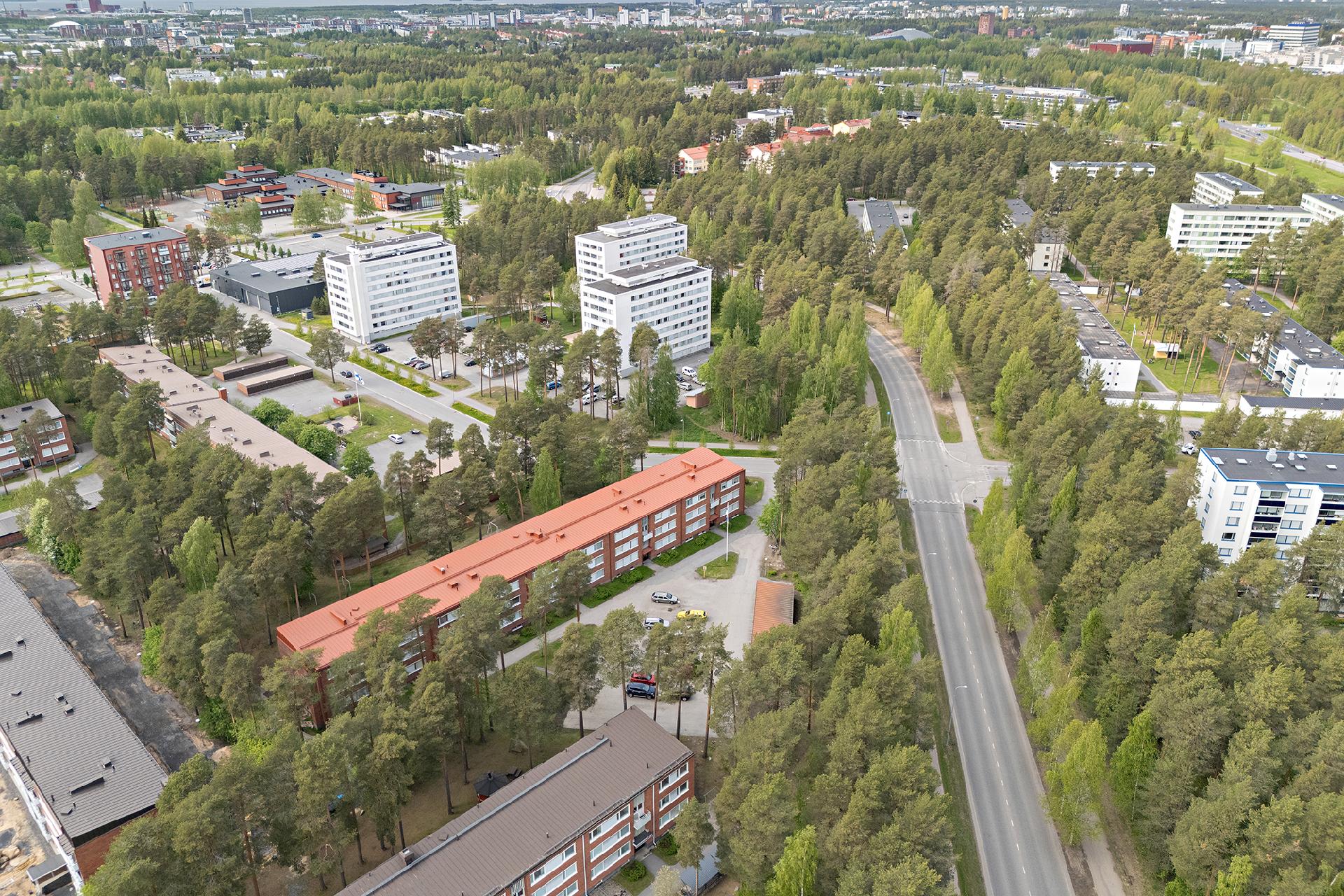 Kanahaukantie 1, Kaukovainio, Oulu