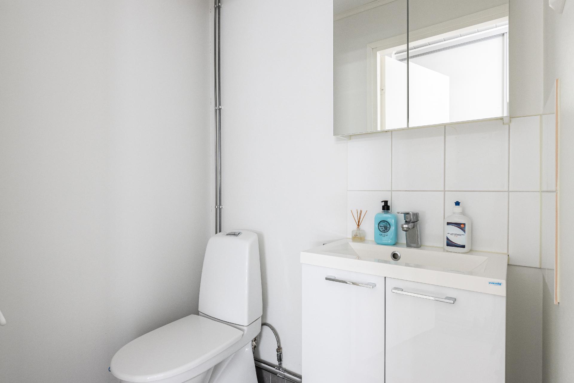 Erillinen wc tuo sujuvuutta arkeen