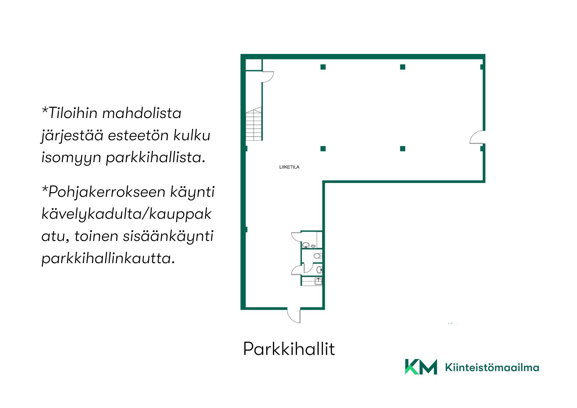 Asunnon pohjakuva