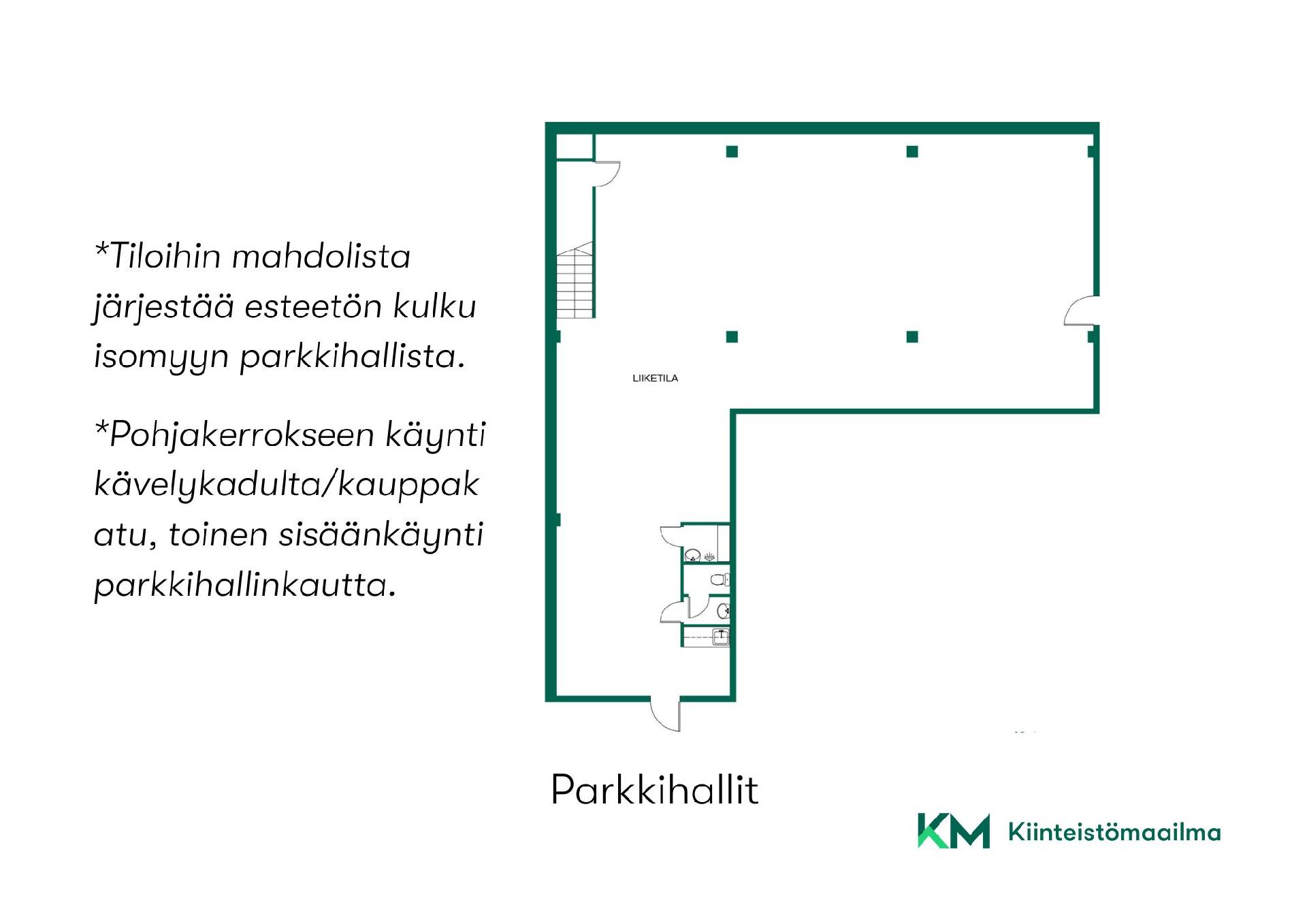 Asunnon pohjakuva