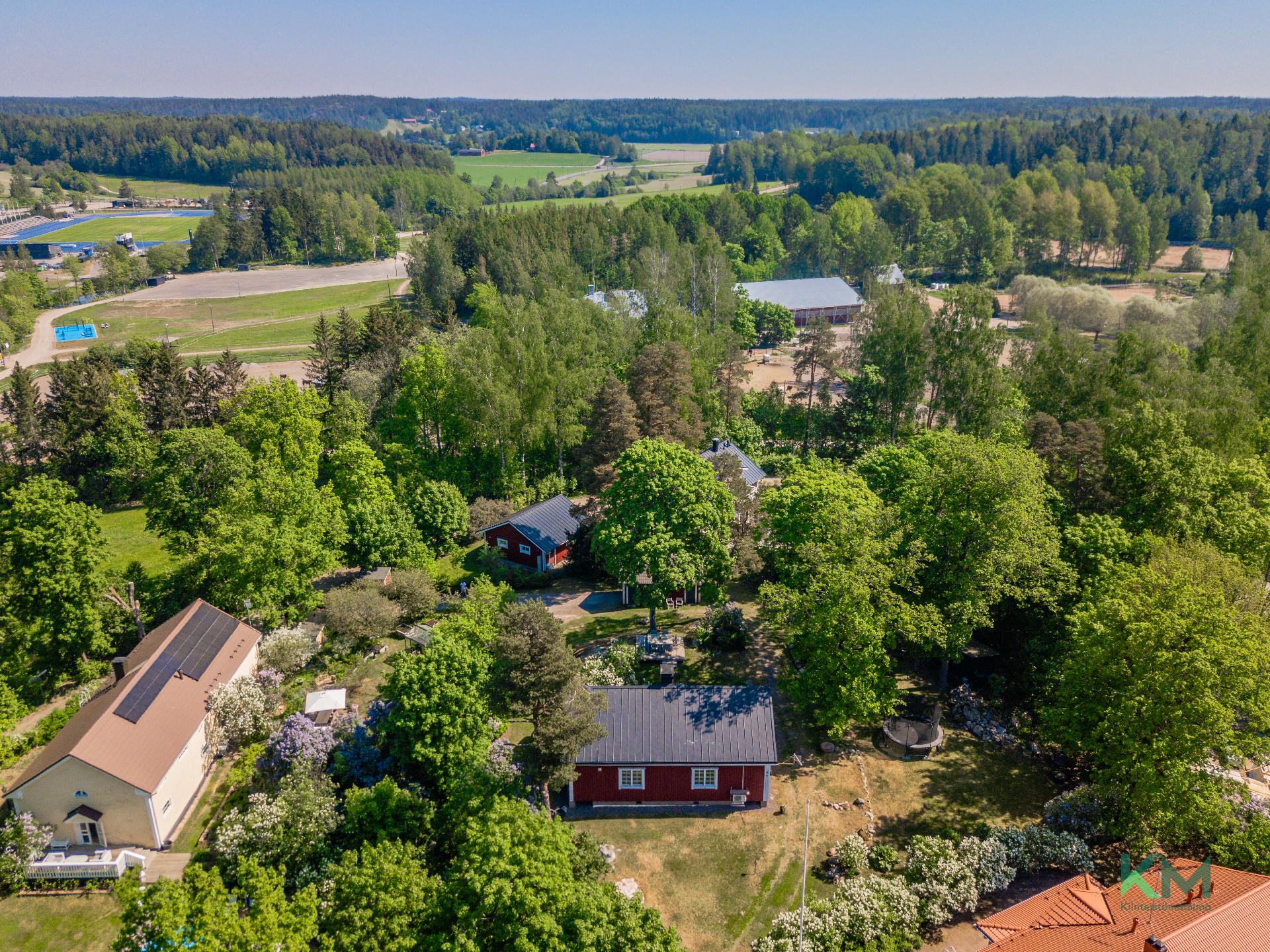 Ilmakuva itään