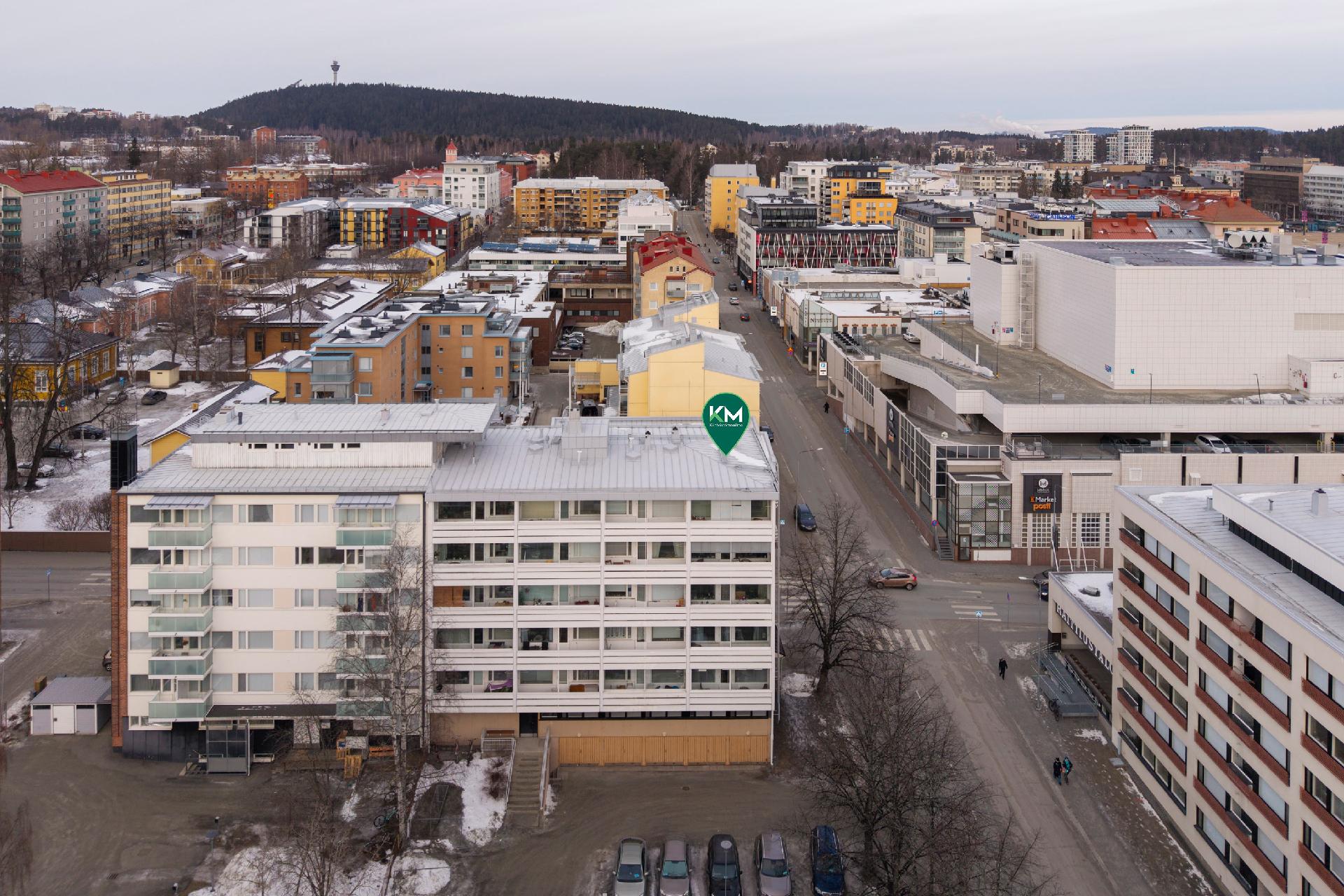 Koti Kuopion keskustasta