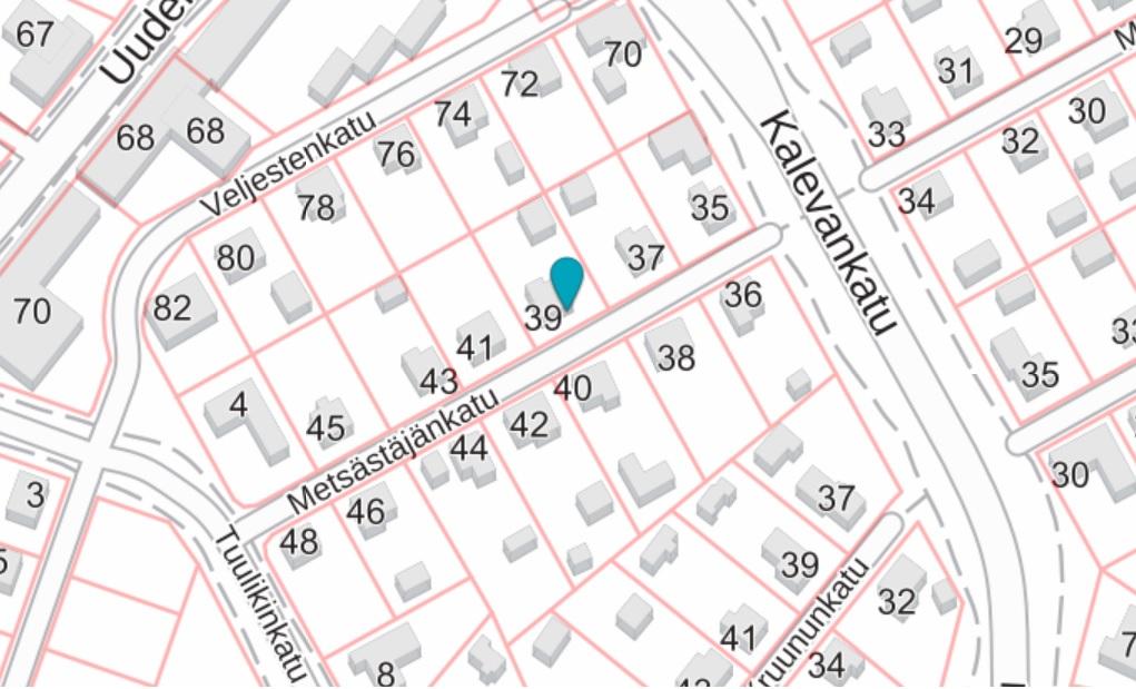 Metsästäjänkatu 39, Kruununpuisto, Hyvinkää