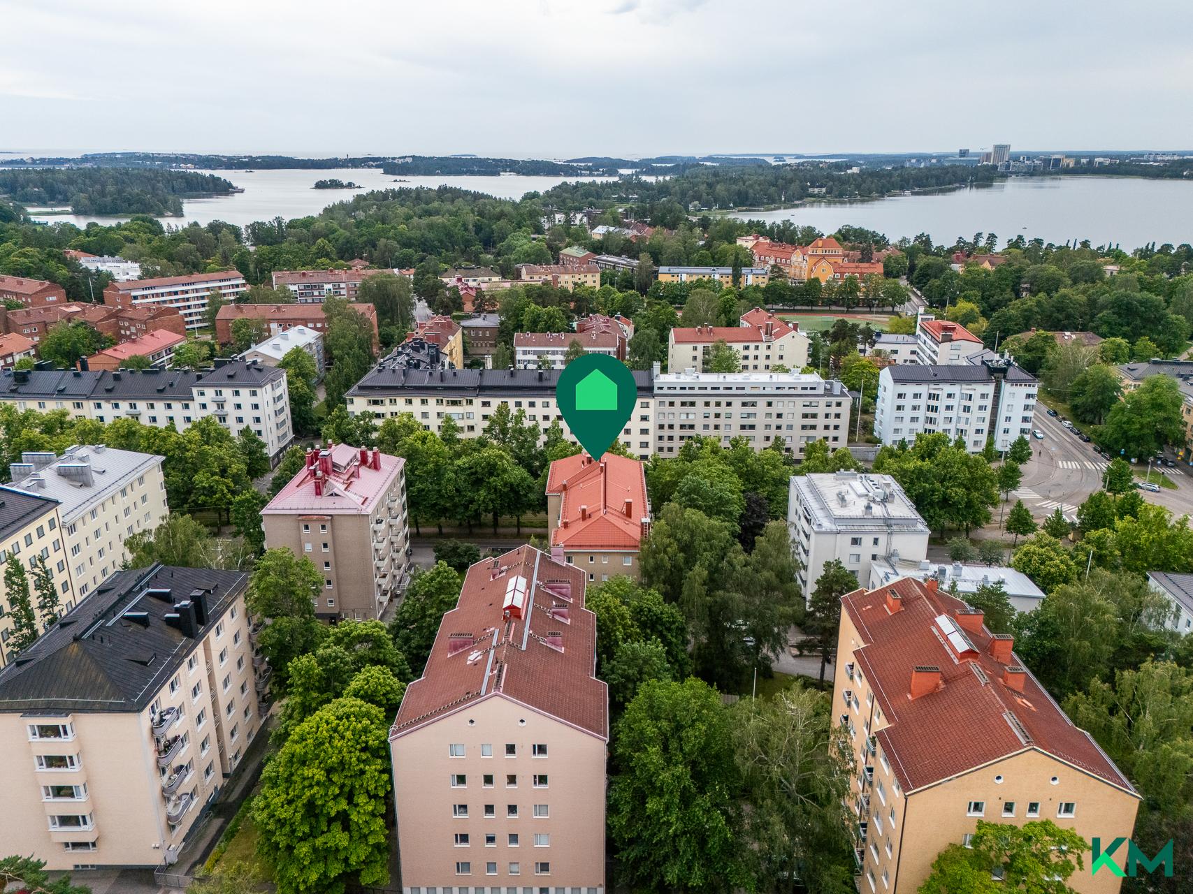 Munkkiniemen puistotie 17, Munkkiniemi, Helsinki