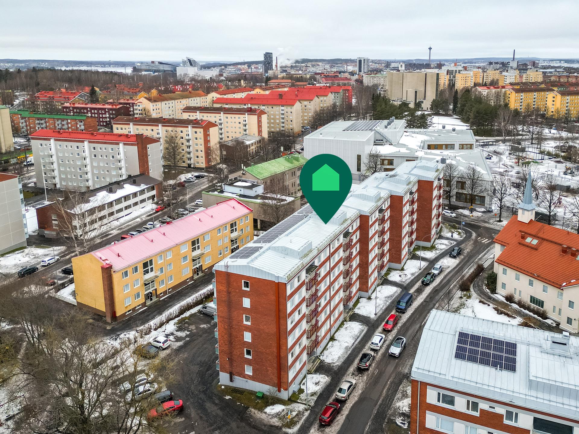 Pellervonkatu 2, Kaleva, Tampere