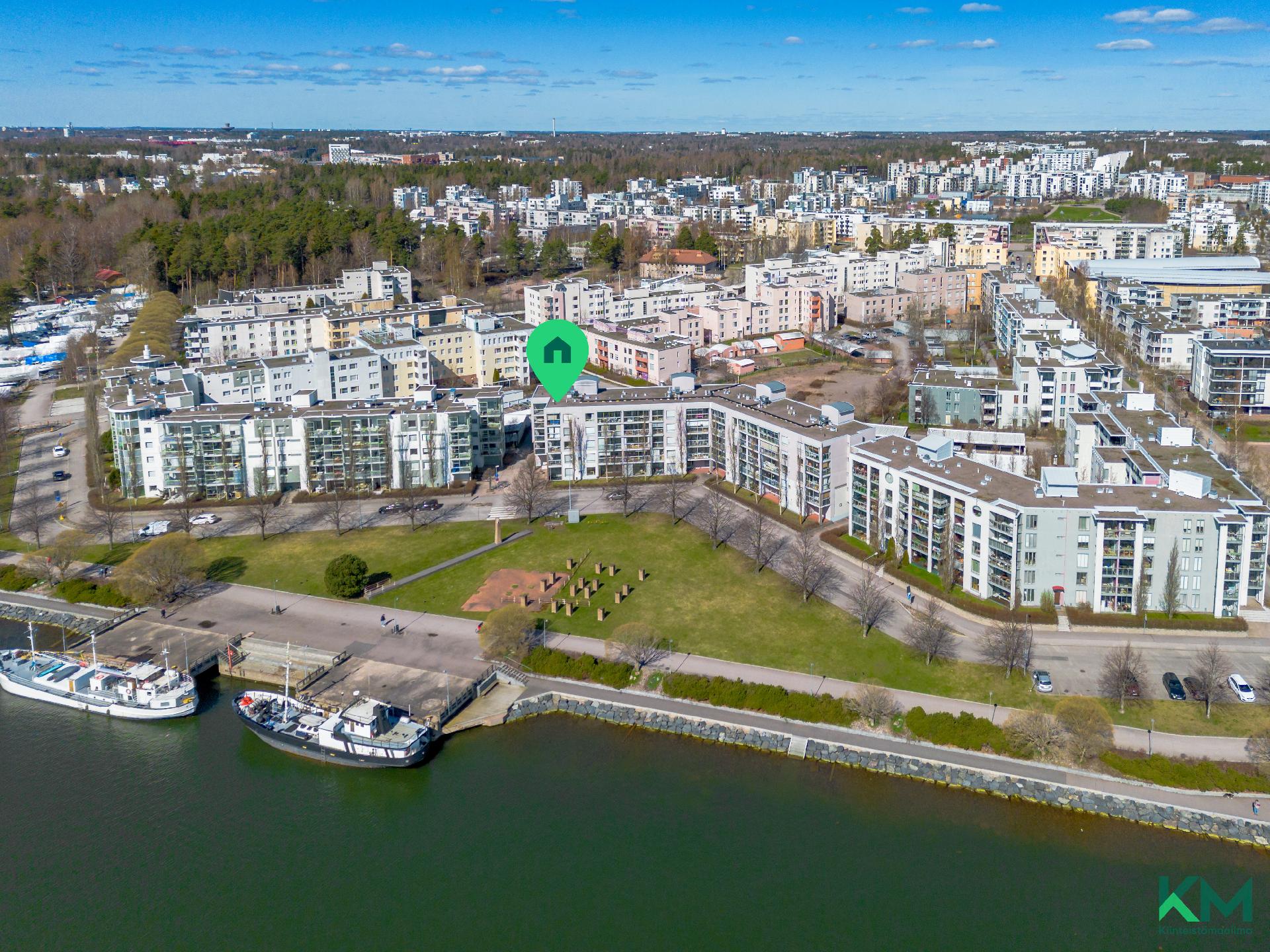 Ilmakuva Hiekkajaalanranta