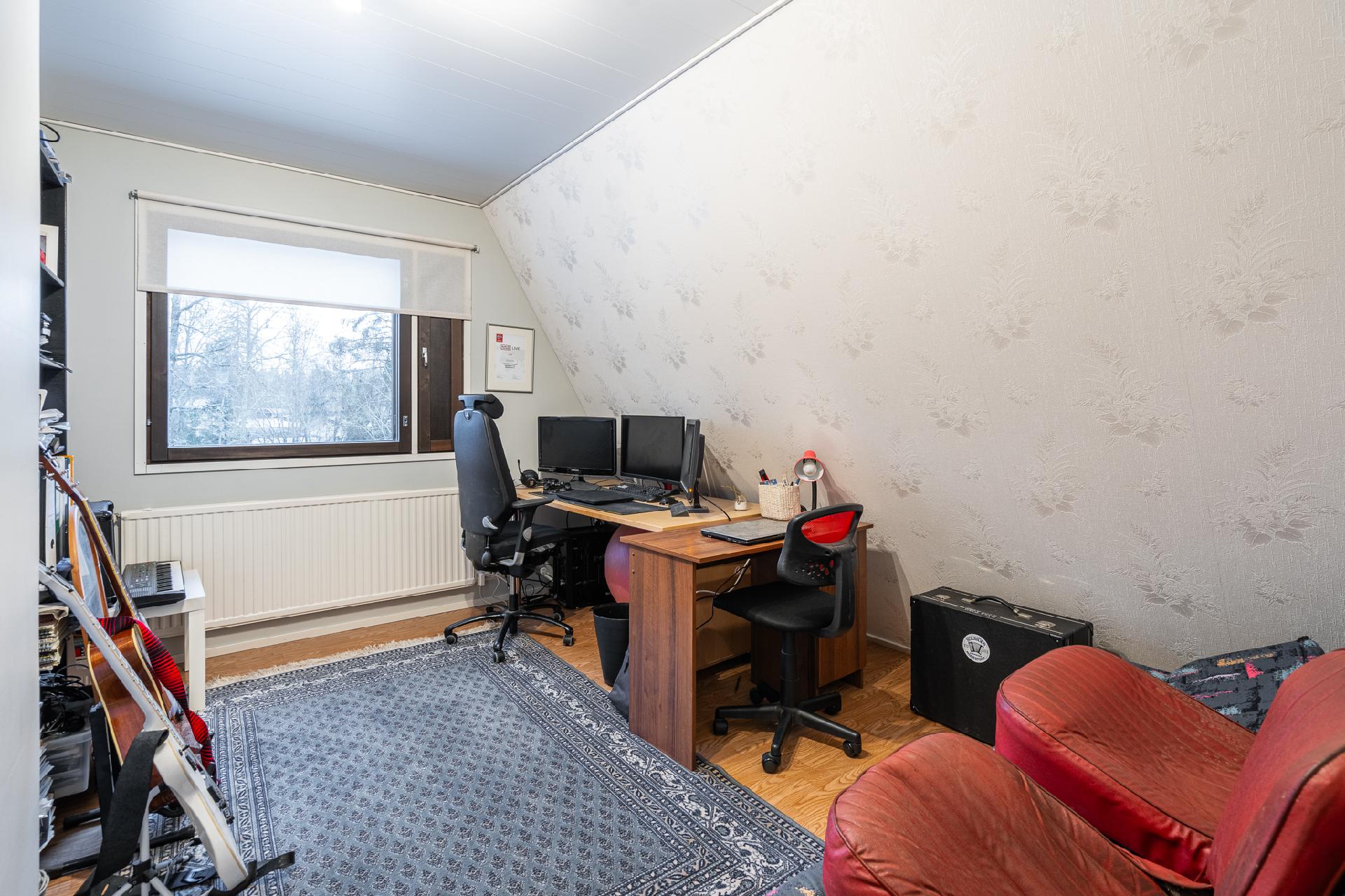 Yläkerran työhuone