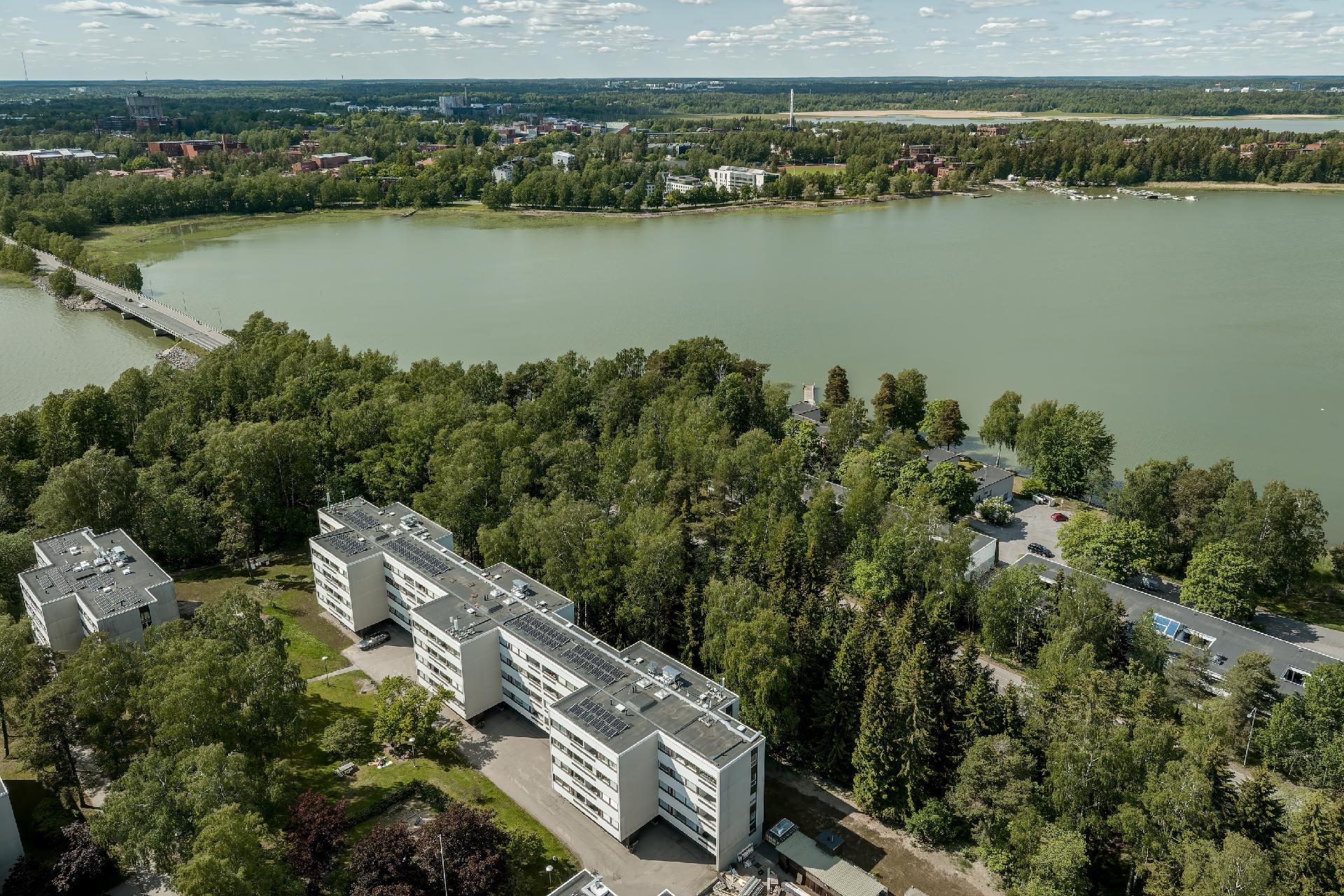Loistava sijainti Otaniemen ja Keilaniemen vieressä