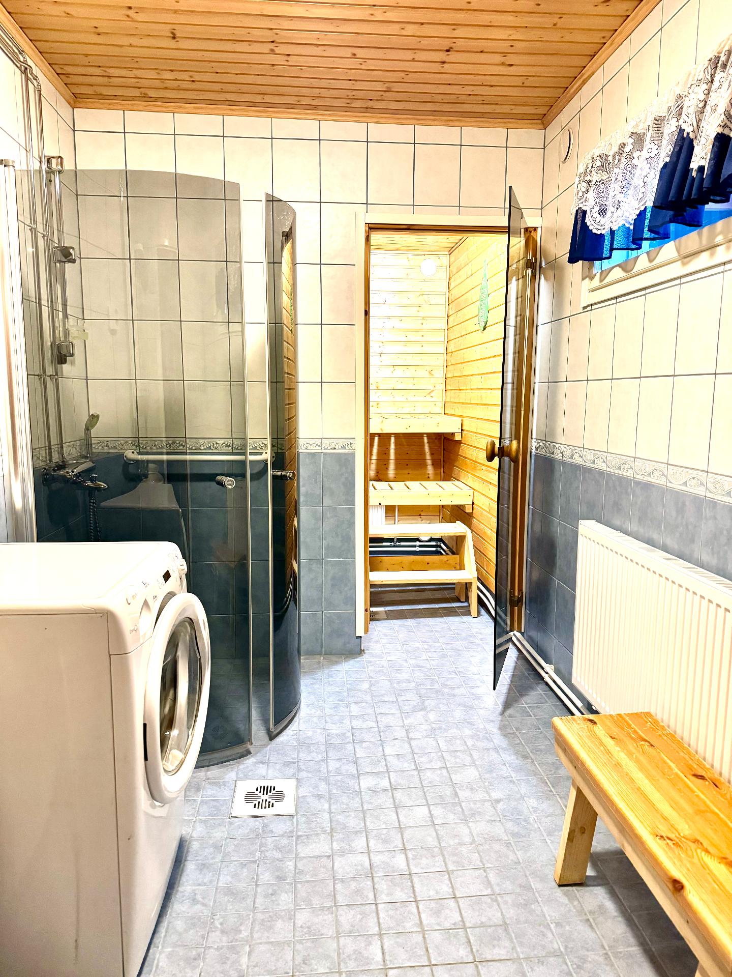 Pesuhuone remontoitu