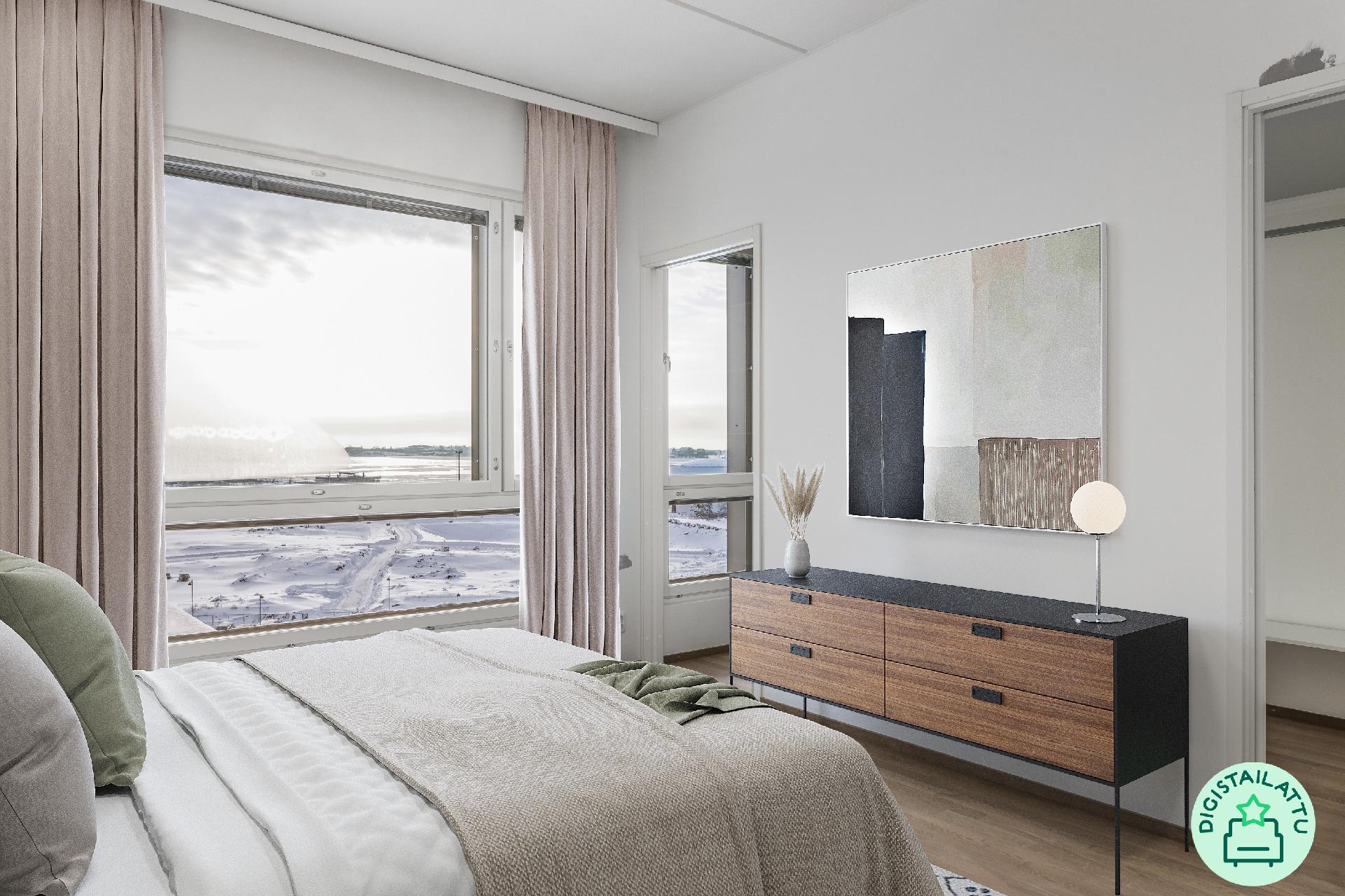 Digistailattu päämakuuhuone