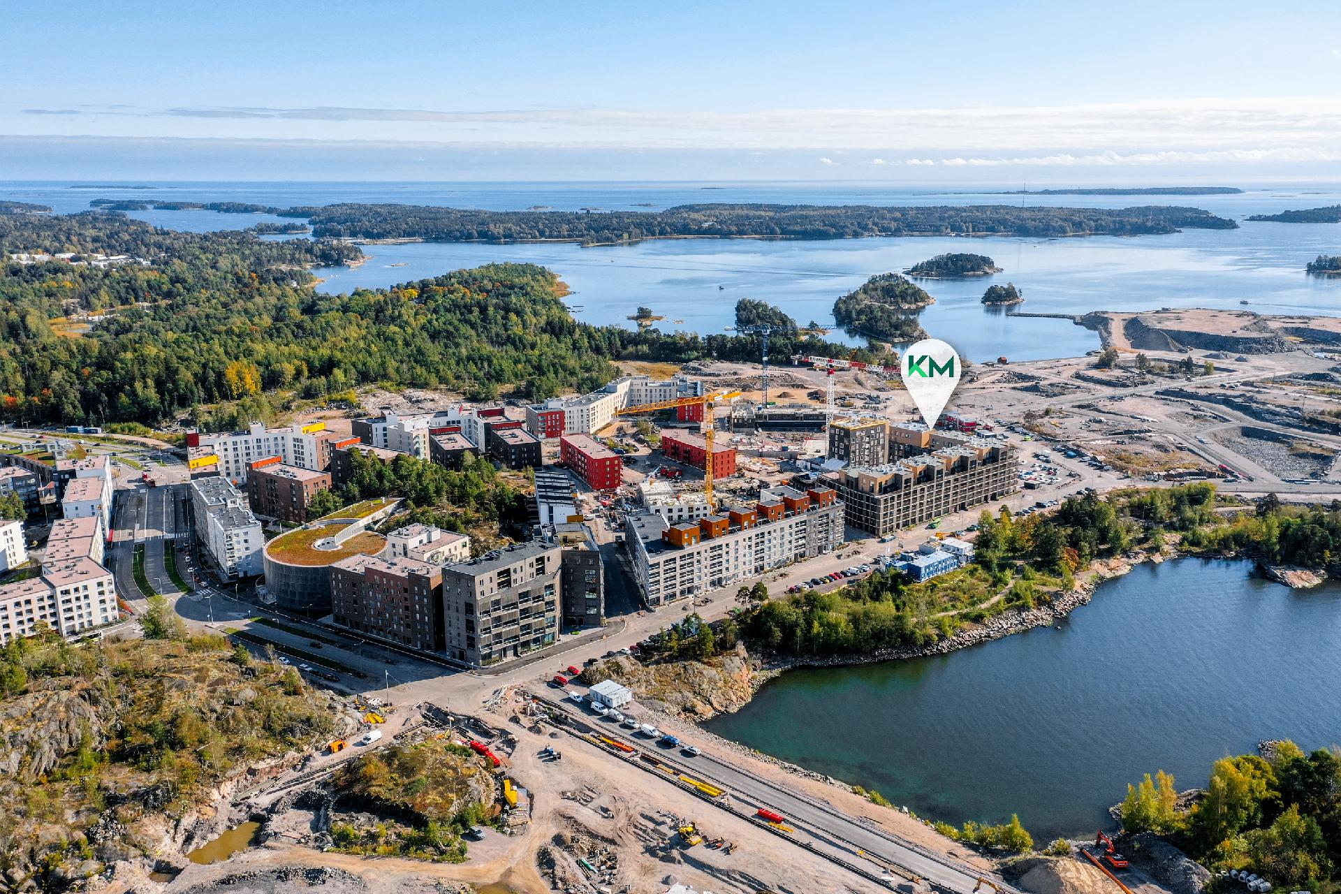 Upea urbaani saaristolaismiljöö