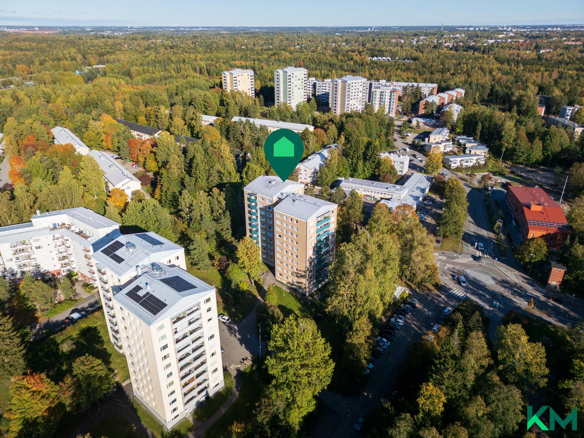 Adolf Lindforsin tie 1, Pohjois-Haaga, Helsinki