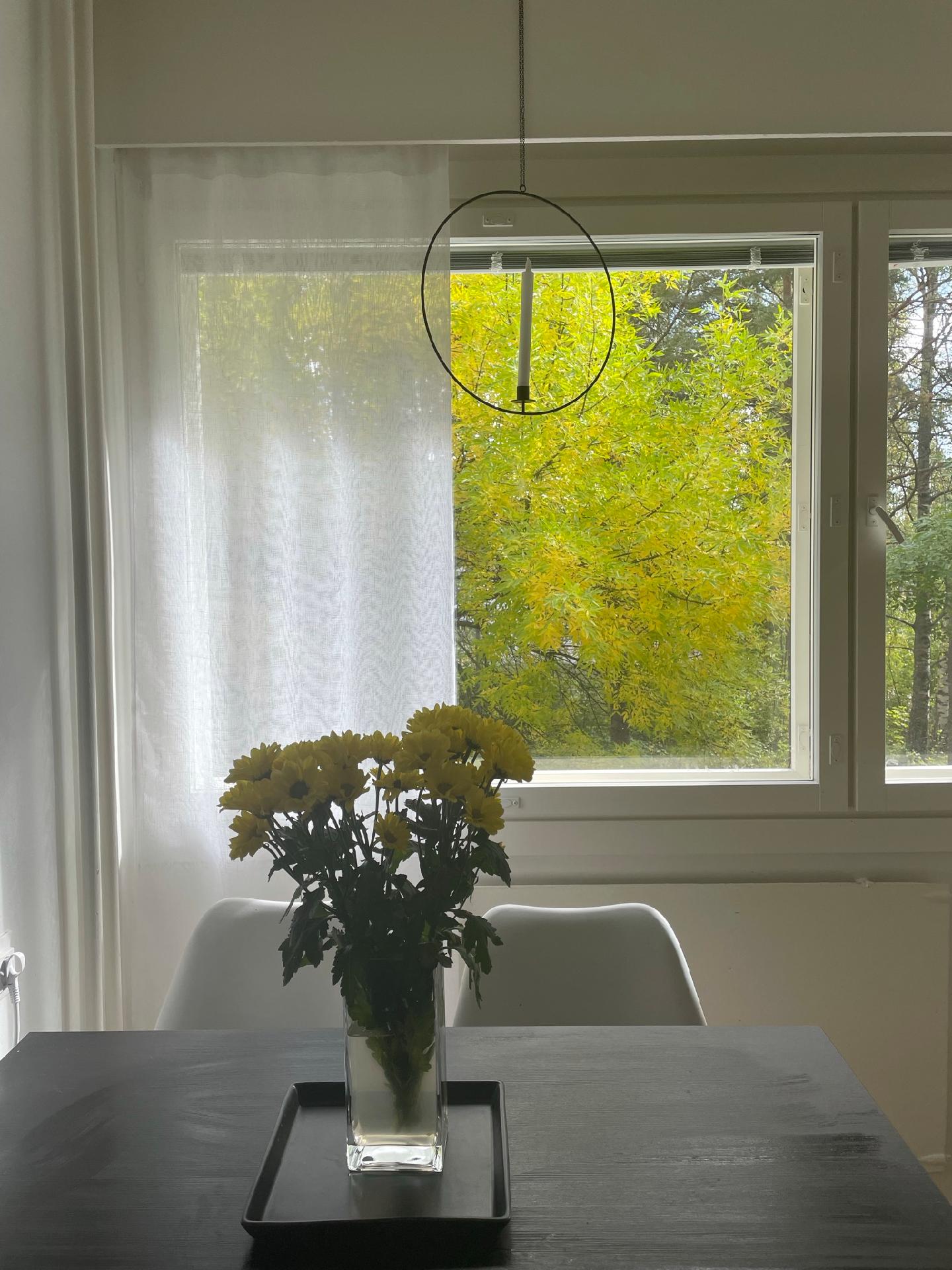 Syyskuva keittiöstä