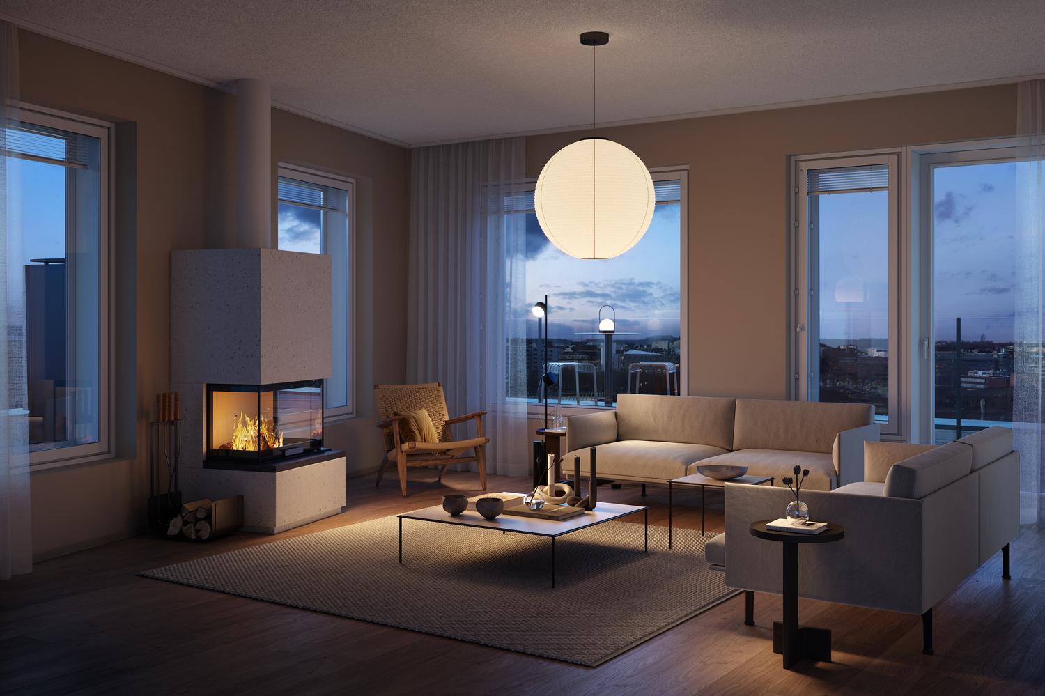 7. kerroksen takkahuone