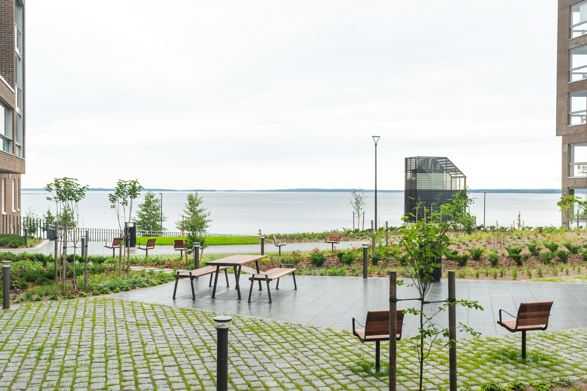 Parvekenäkymää