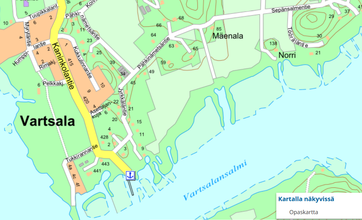 OPASKARTTA, VENELAITURI