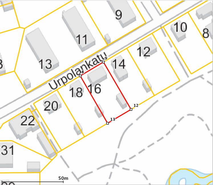 Urpolankatu 16, Urpola, Mikkeli
