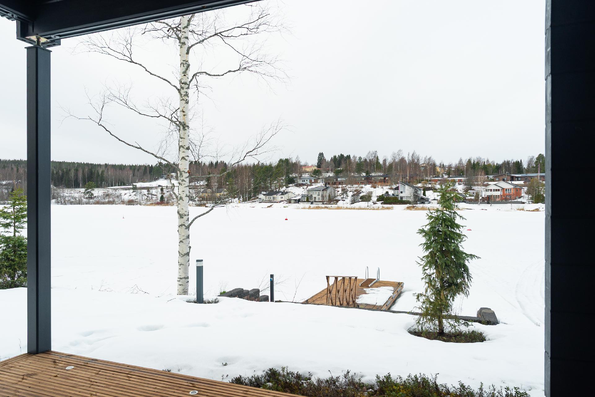 Rantasaunan terassia