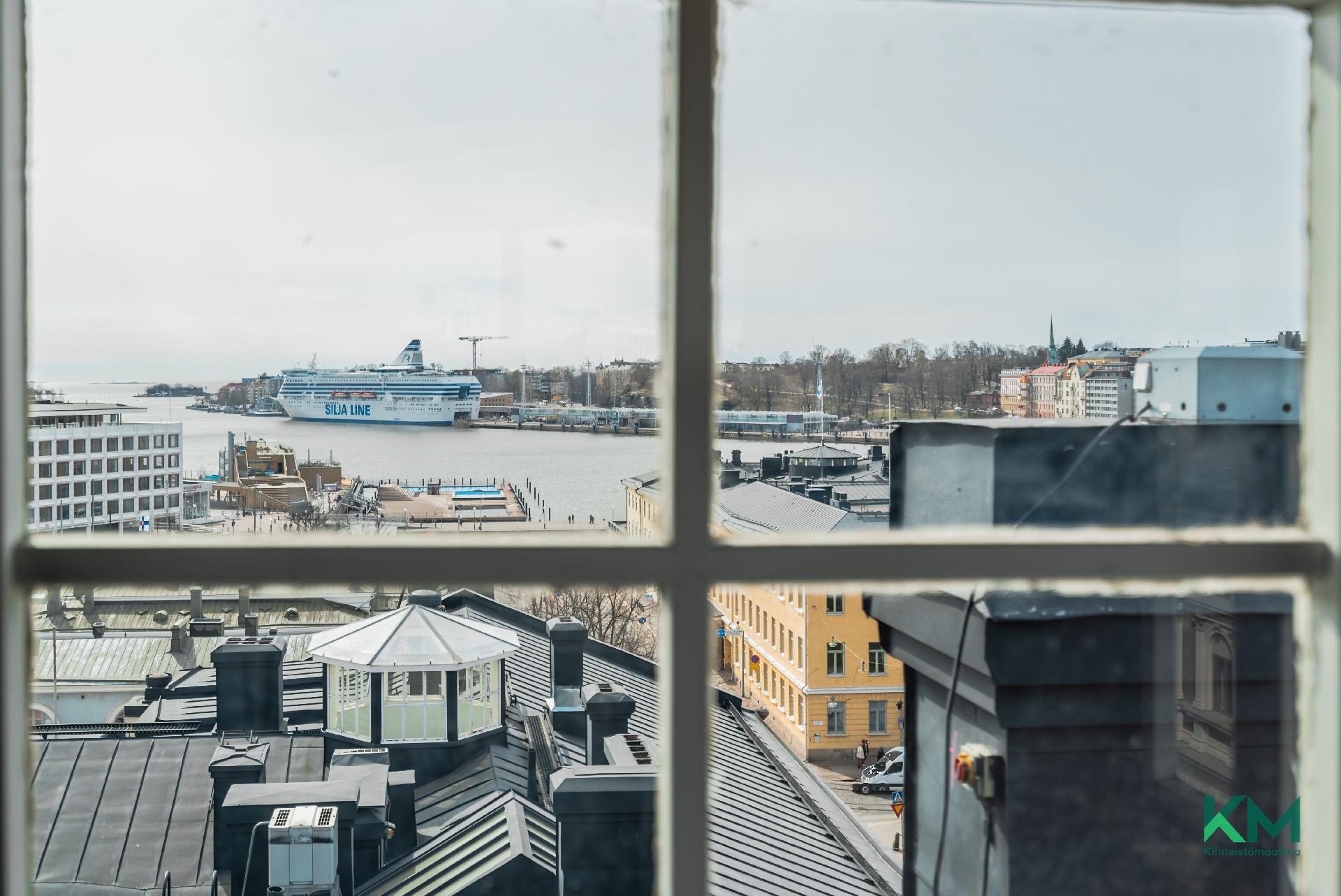 Näkymä tornista etelään