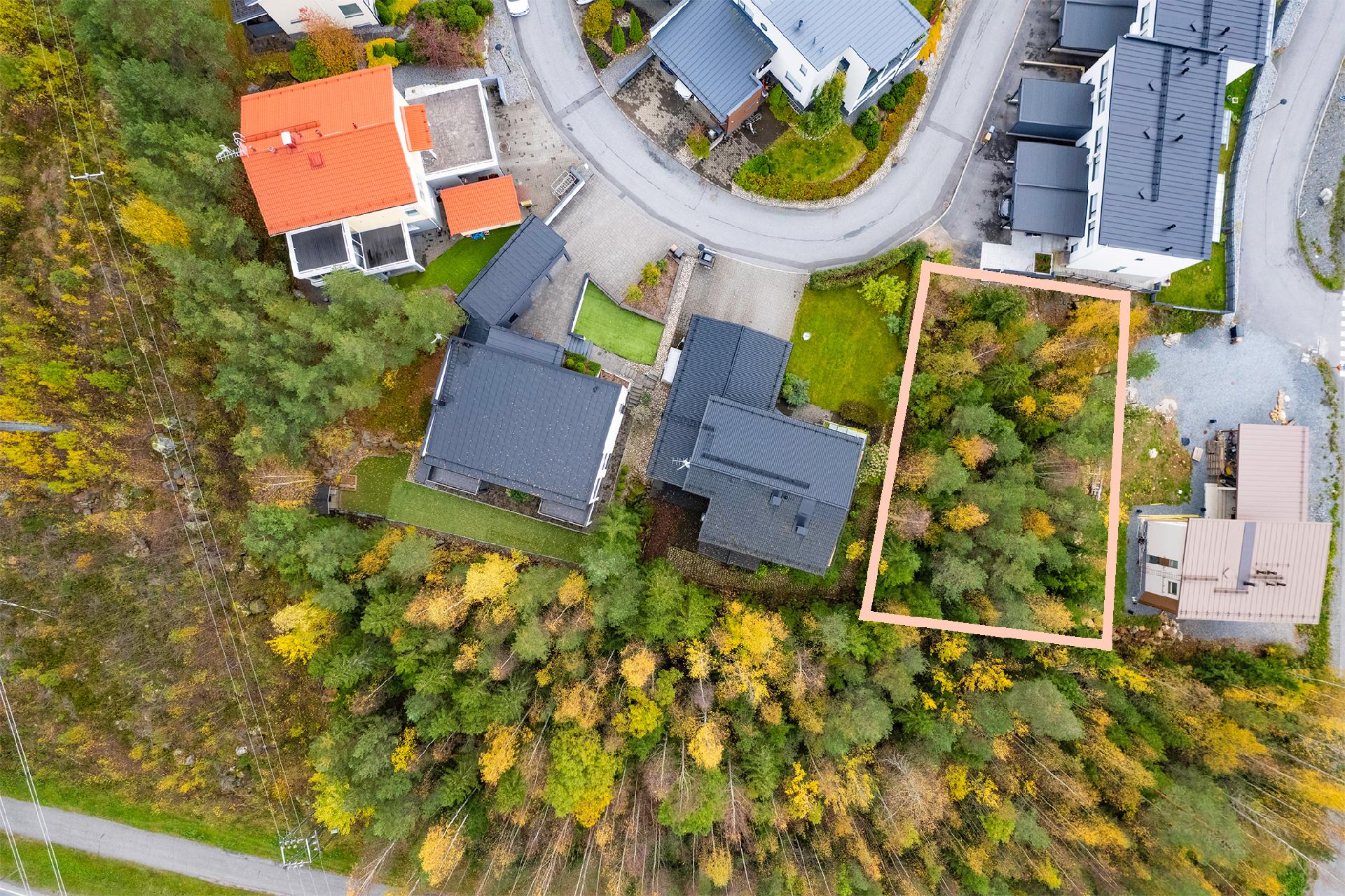 700 m² rakennuspaikka