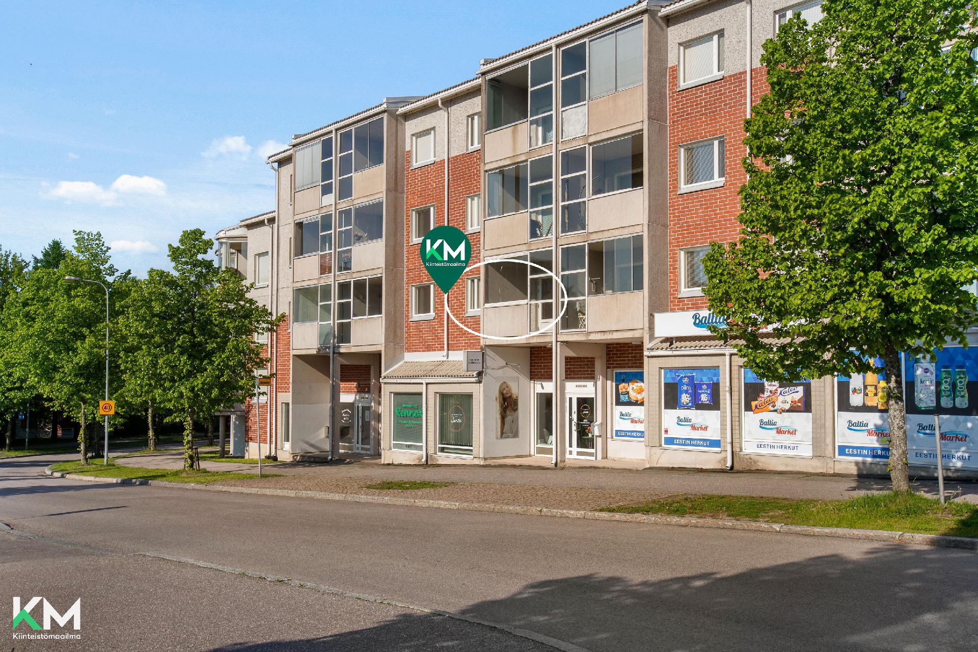 Huovilankatu 2, Asemantausta, Lahti