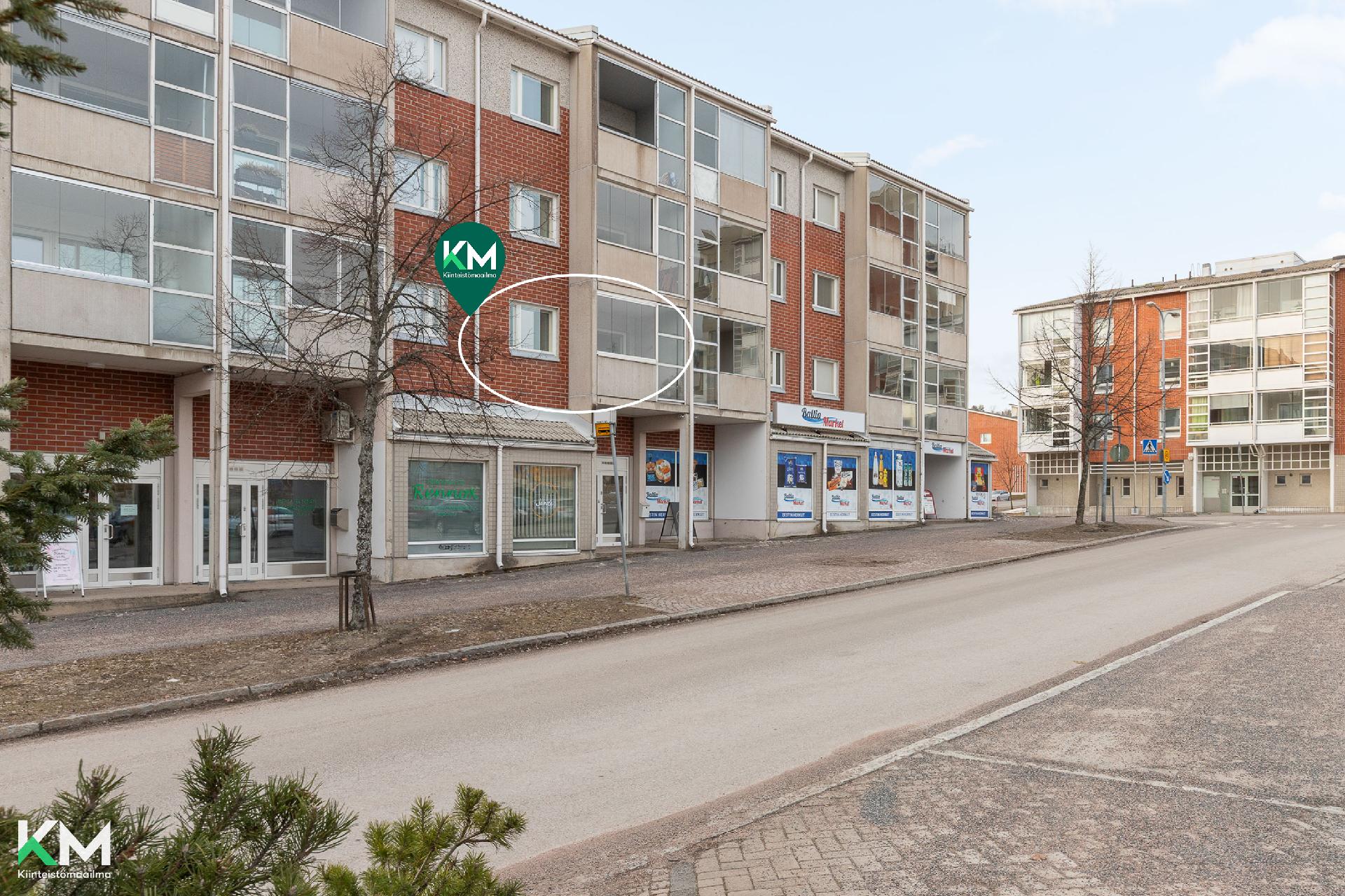 Huovilankatu 2, Asemantausta, Lahti