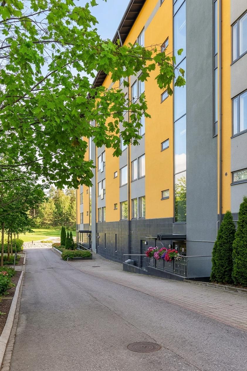 Sisäänkäyntinäkymää