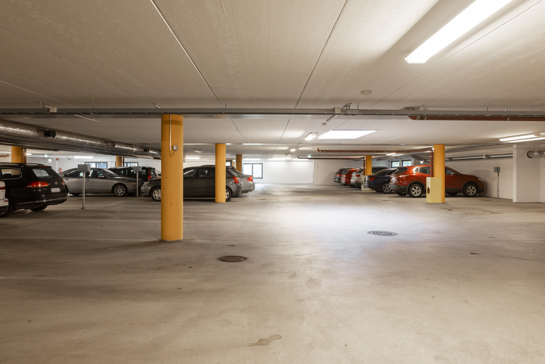 Parkkihallia