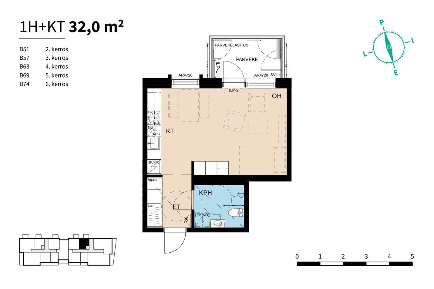 Lummekuja 4 B 74, Tikkurila, Vantaa