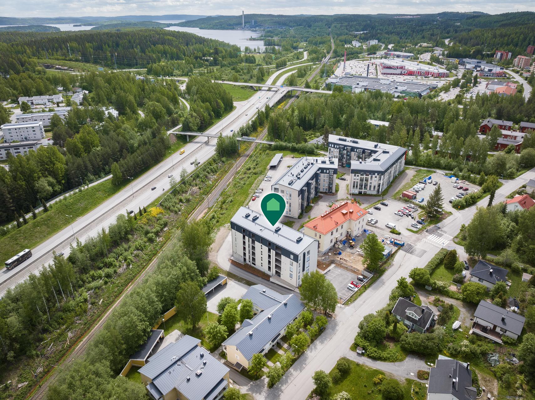 Korkeakoskentie 27, Valkola, Jyväskylä