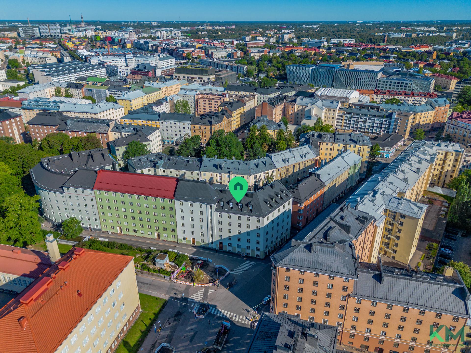 Franzeninkatu 1, Torkkelinmäki, Helsinki