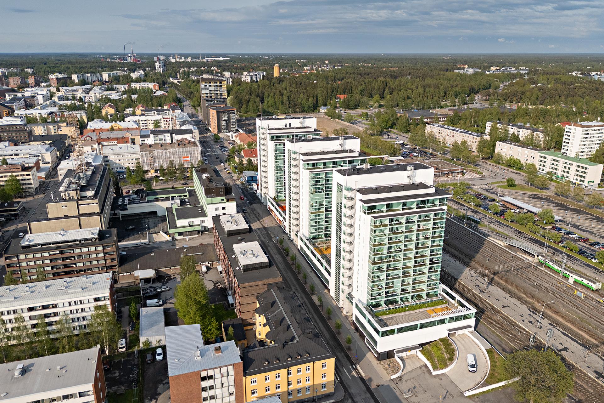 Rautatienkatu 19, Keskusta, Oulu