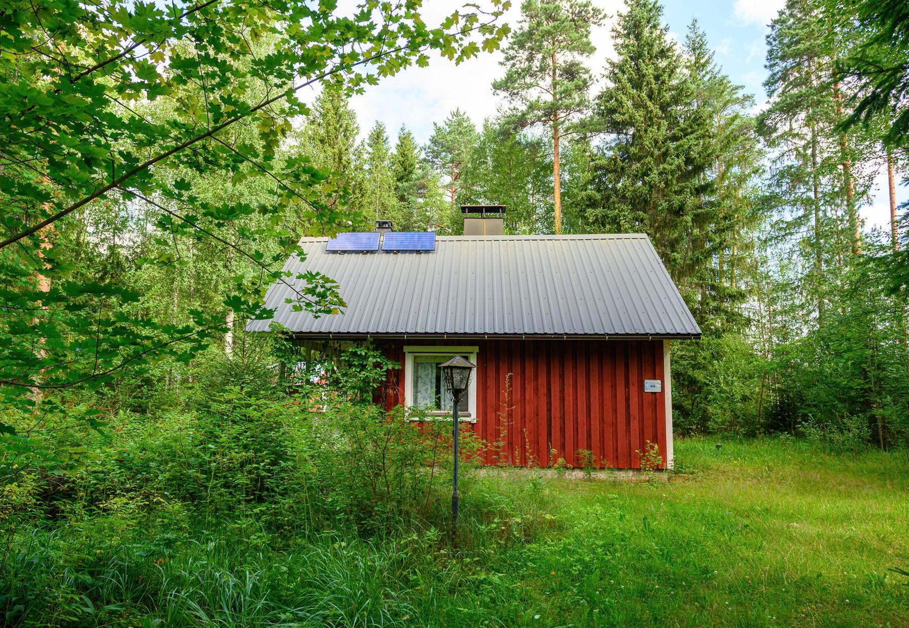 Mahdollisuuksien kesäpaikka. Päämökki on valmistunut vuonna 1995 ja vierasmökki vuonna 2008.