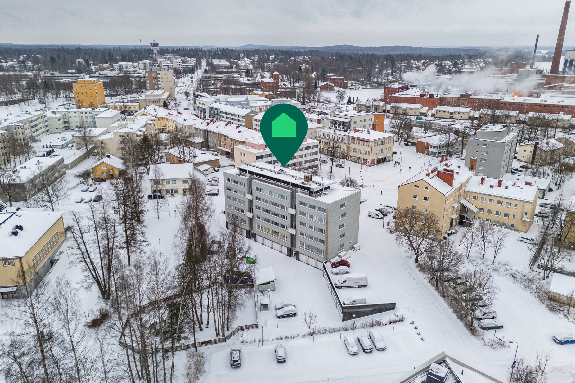 Keskusaukio 3, Keskusta, Valkeakoski