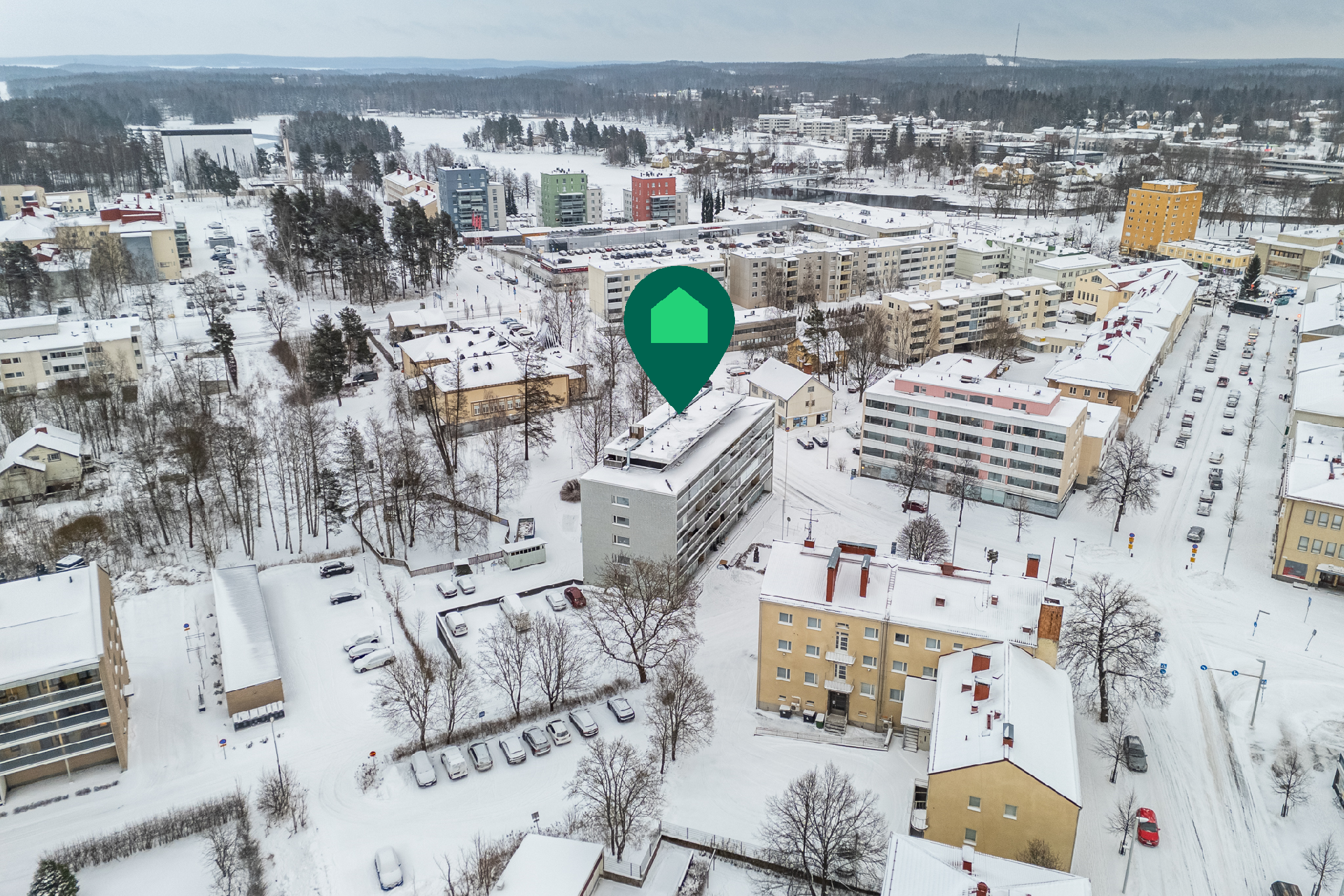 Keskusaukio 3, Keskusta, Valkeakoski