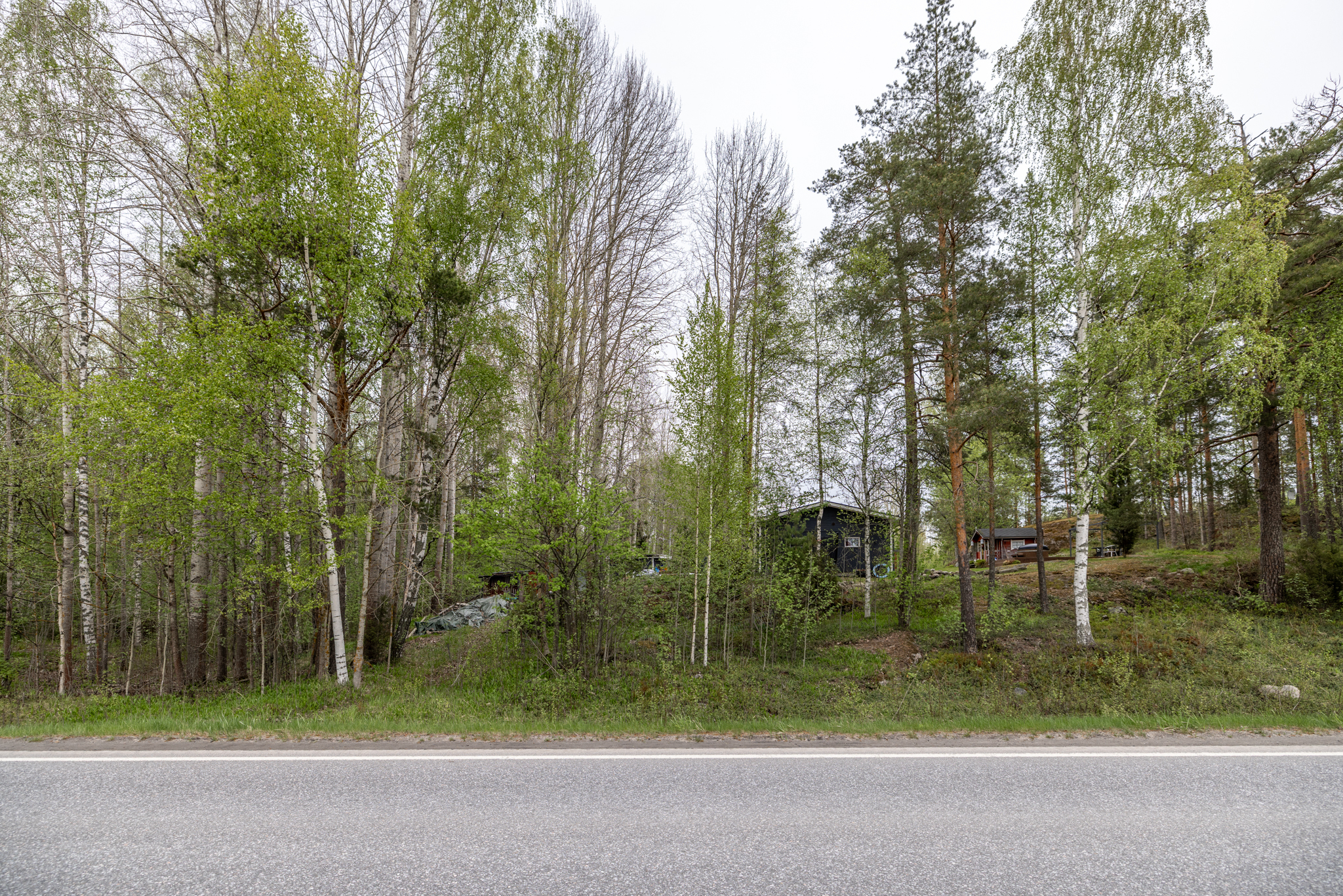 kolmas palsta kuivalla maalla Anttolantien varrella, ei rakennusoikeutta