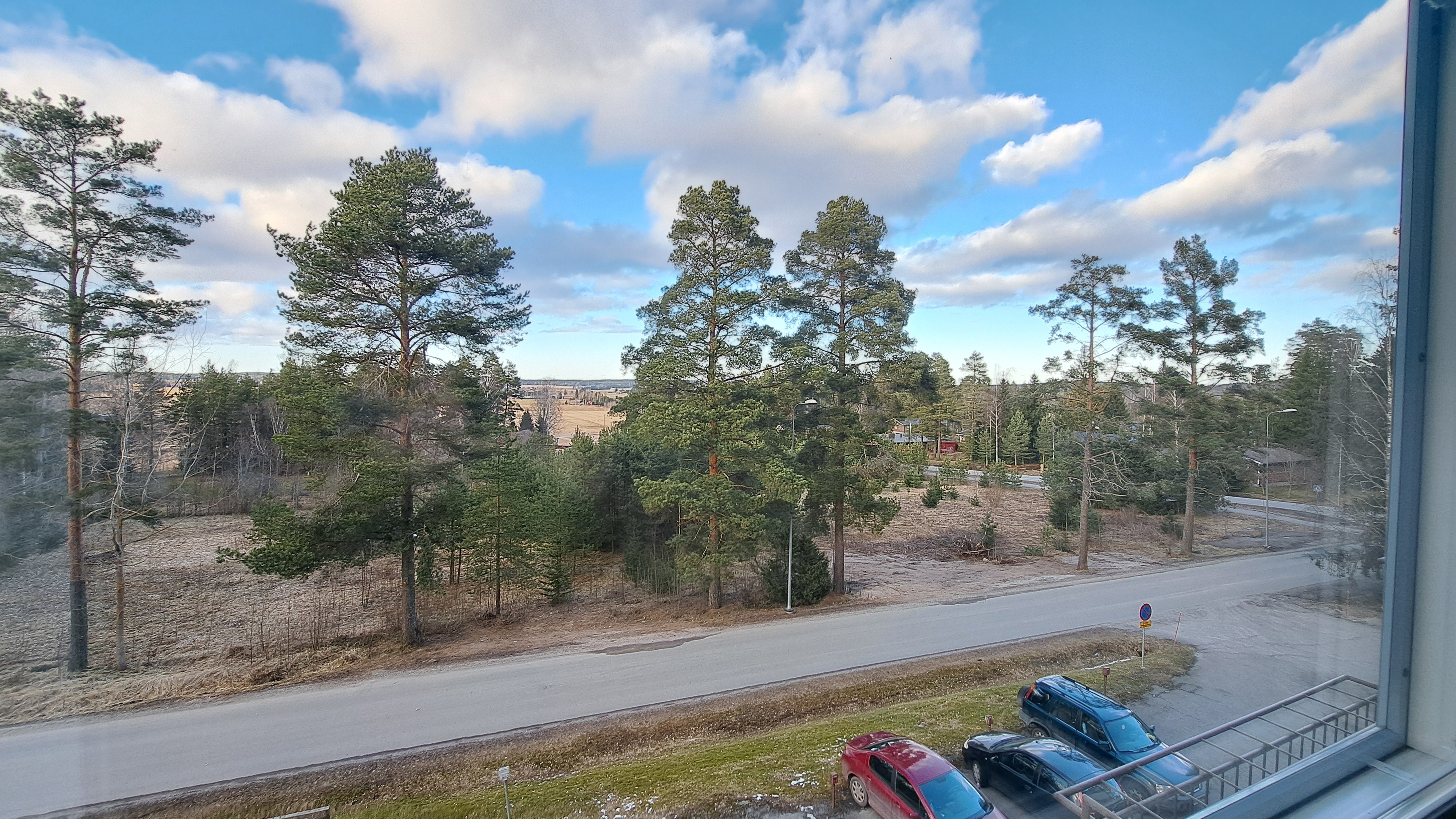 NÄKYMÄ MAKUUHUONEESTA